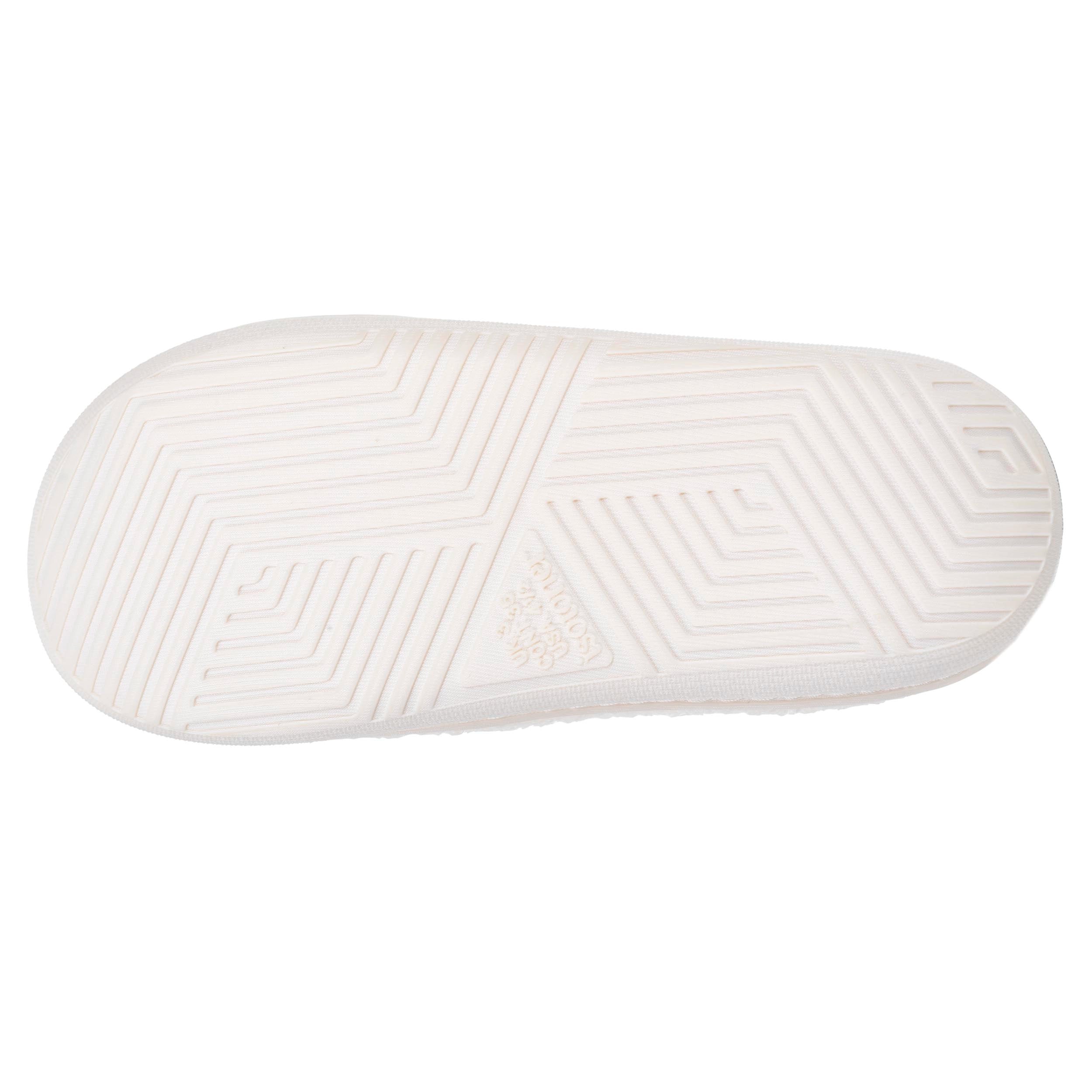 isotoner-chaussons-mules-junior-bloup-ivoire-bouclette-douce image 4