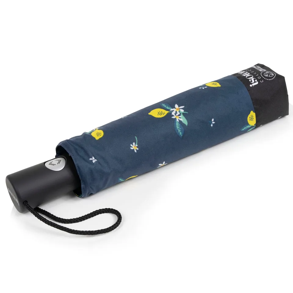 isotoner-parapluie-auto-citron-jaune-ultra-d-perlant image 1