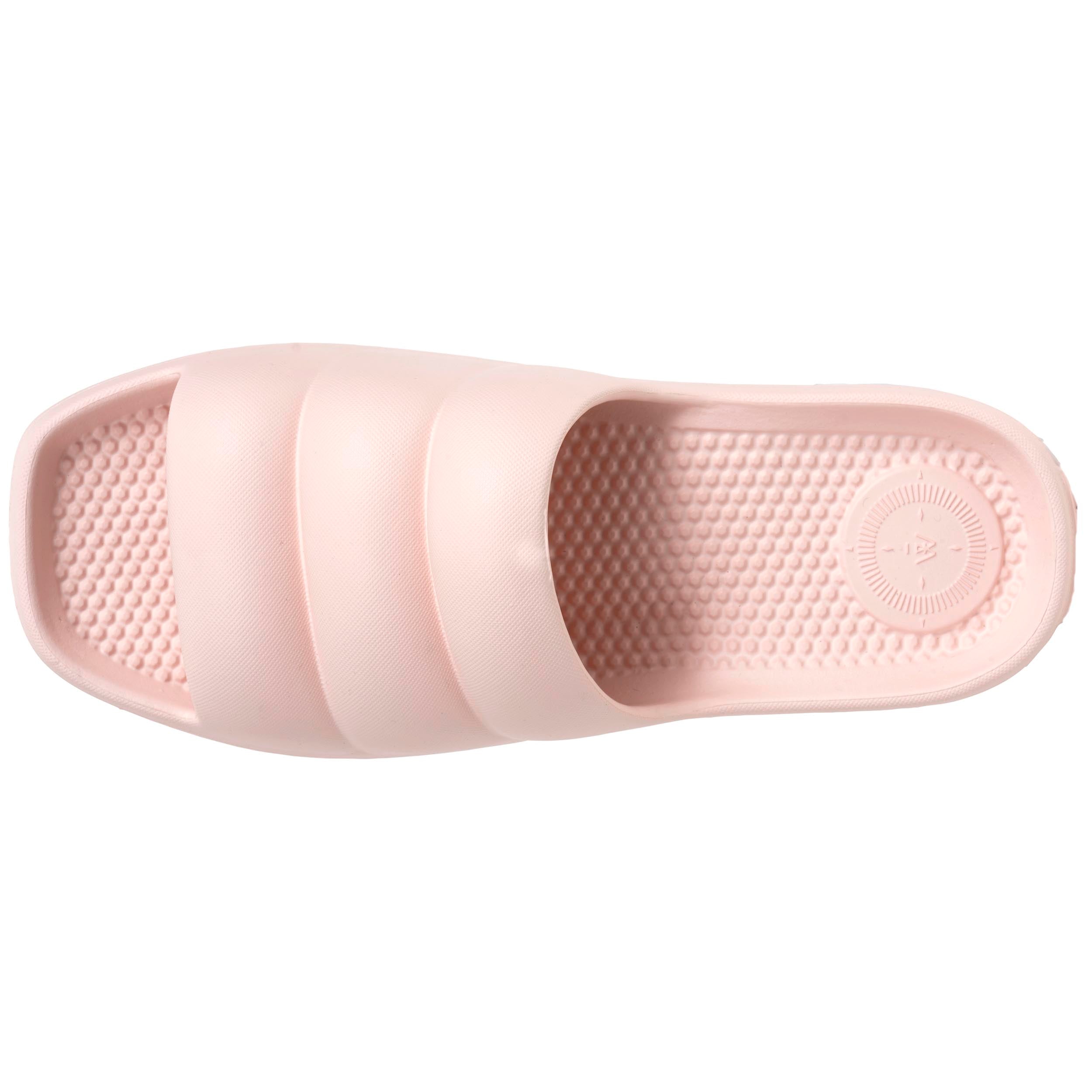 isotoner-mules-claquettes-femme-everywear-nude-synth-tique image 2