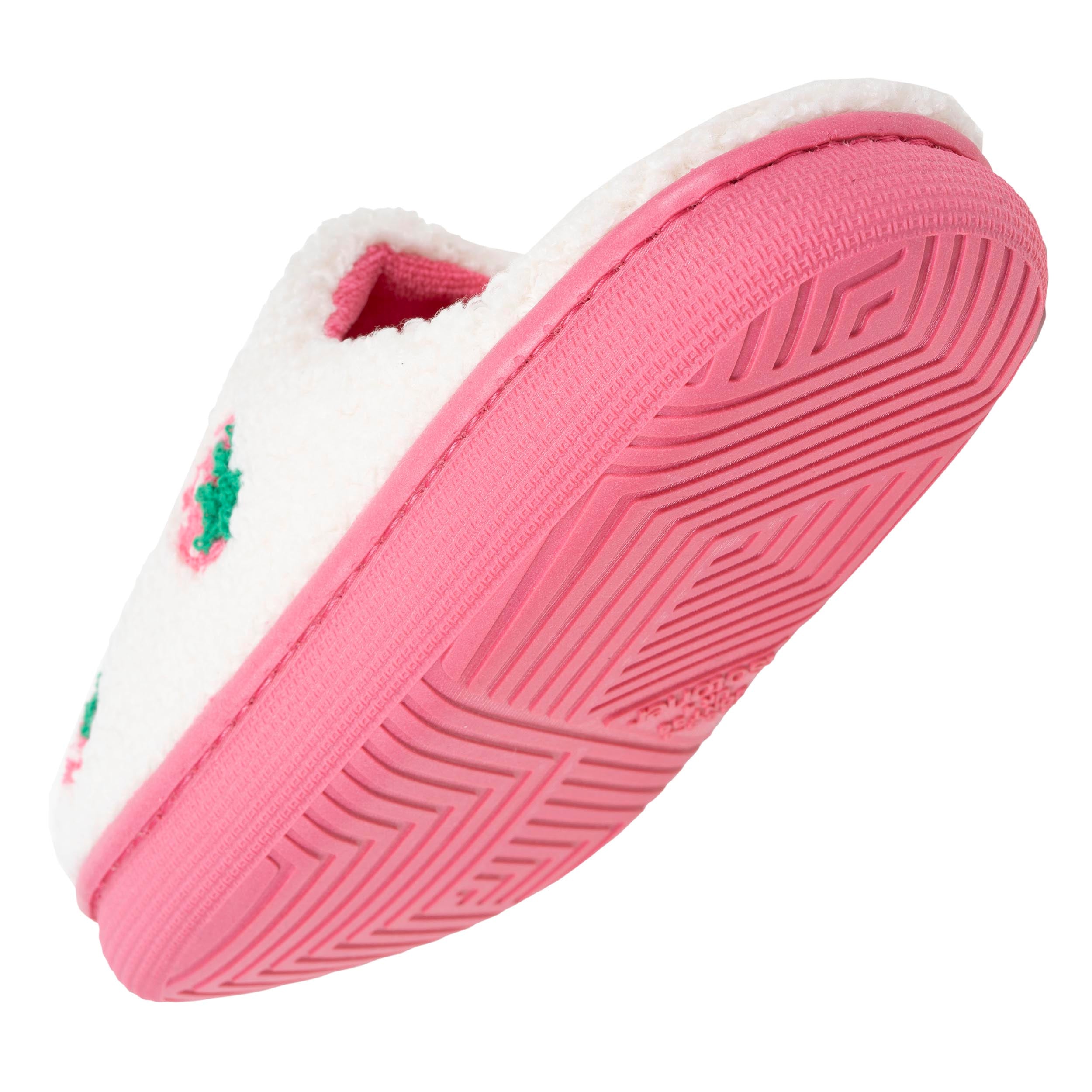 isotoner-chaussons-mules-junior-bloup-fille-ivoire-fraises image 5