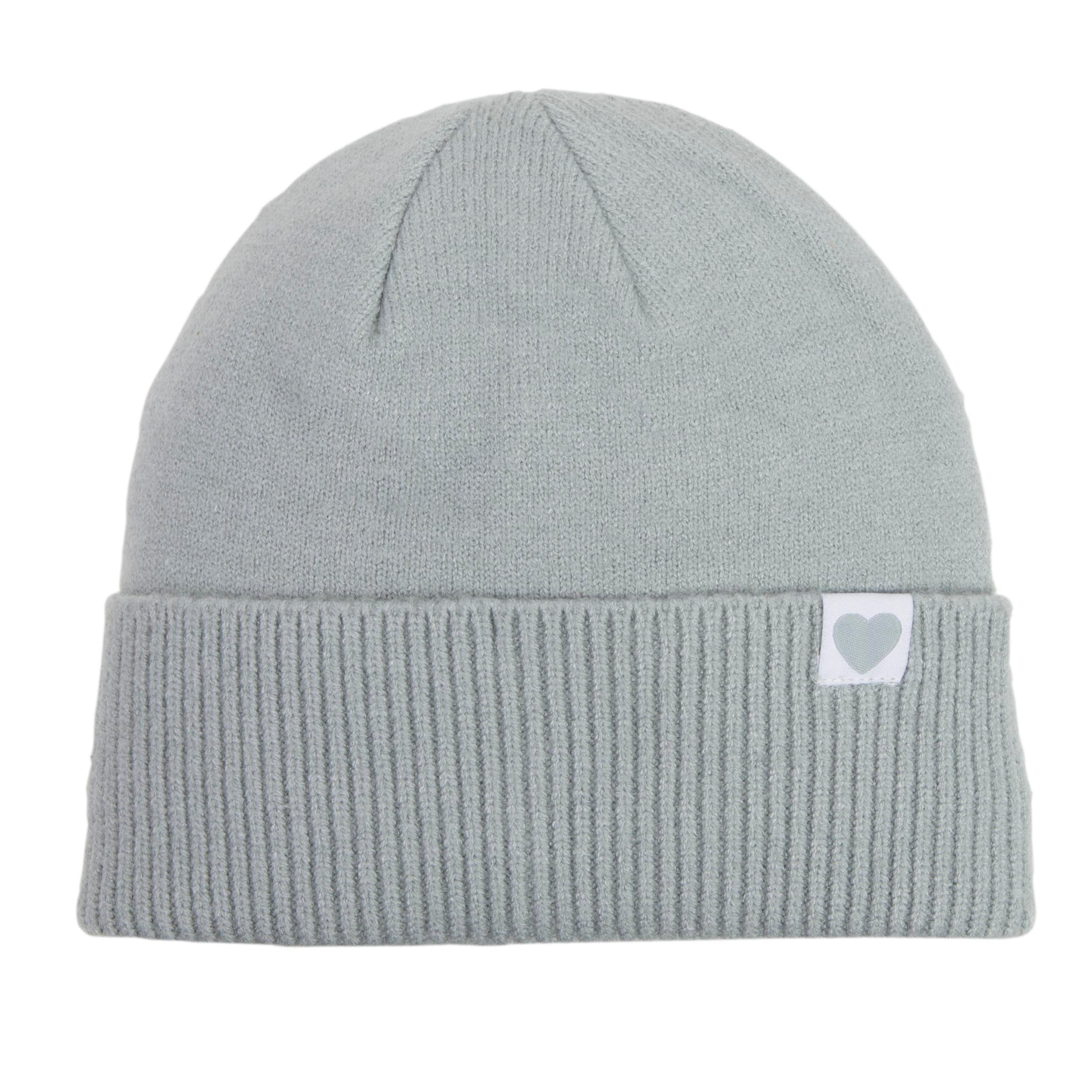 isotoner-bonnet-enfant-6-12-ans-maille-douce-sauge image 2
