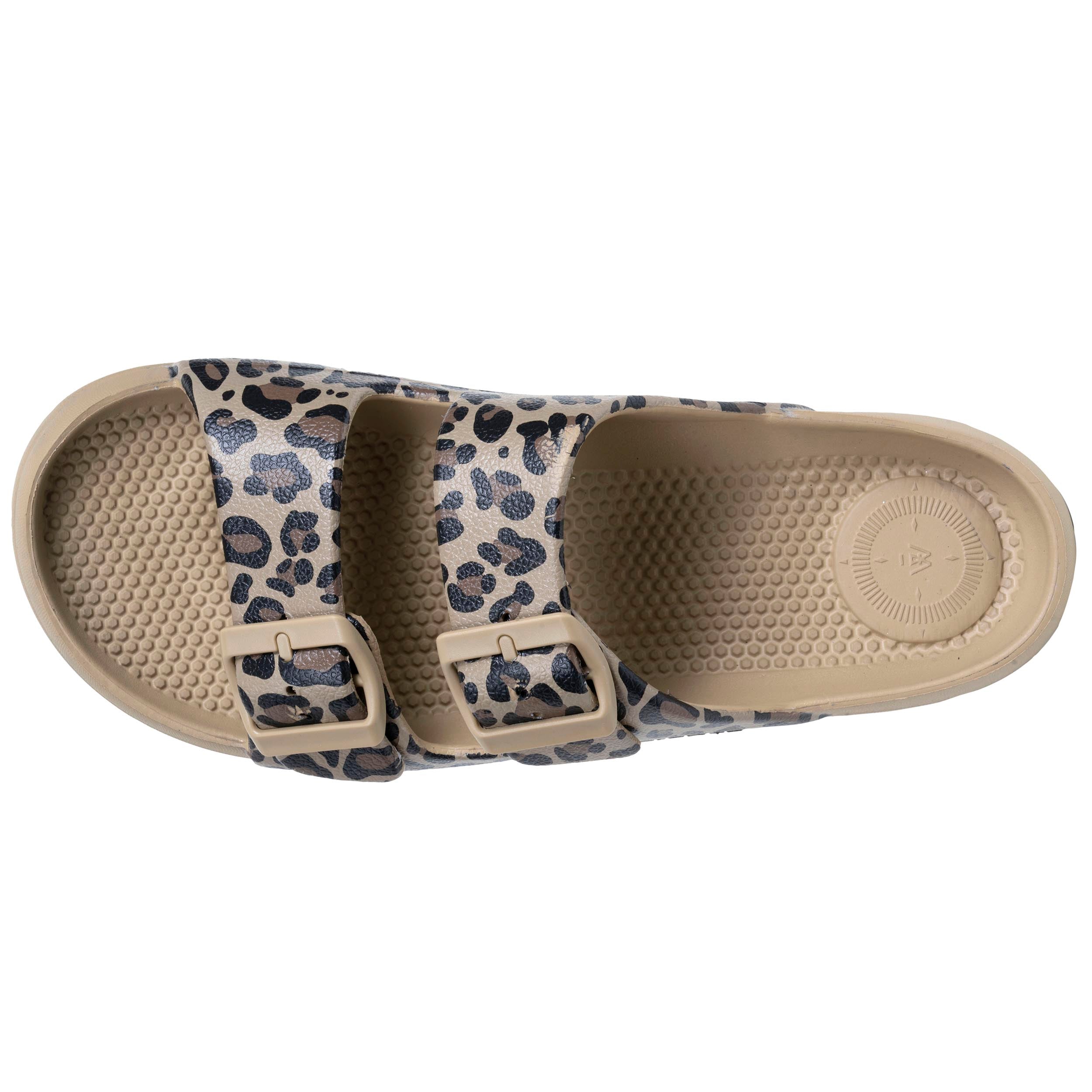 isotoner-mules-claquettes-femme-ajustable-l-opard-everywear image 3