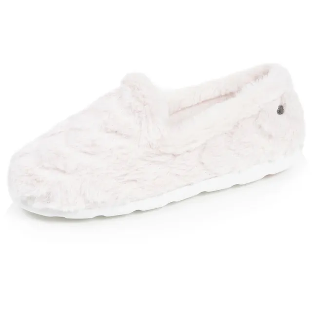 isotoner-chaussons-charentaises-femme-ivoire-doux-everywear image 1