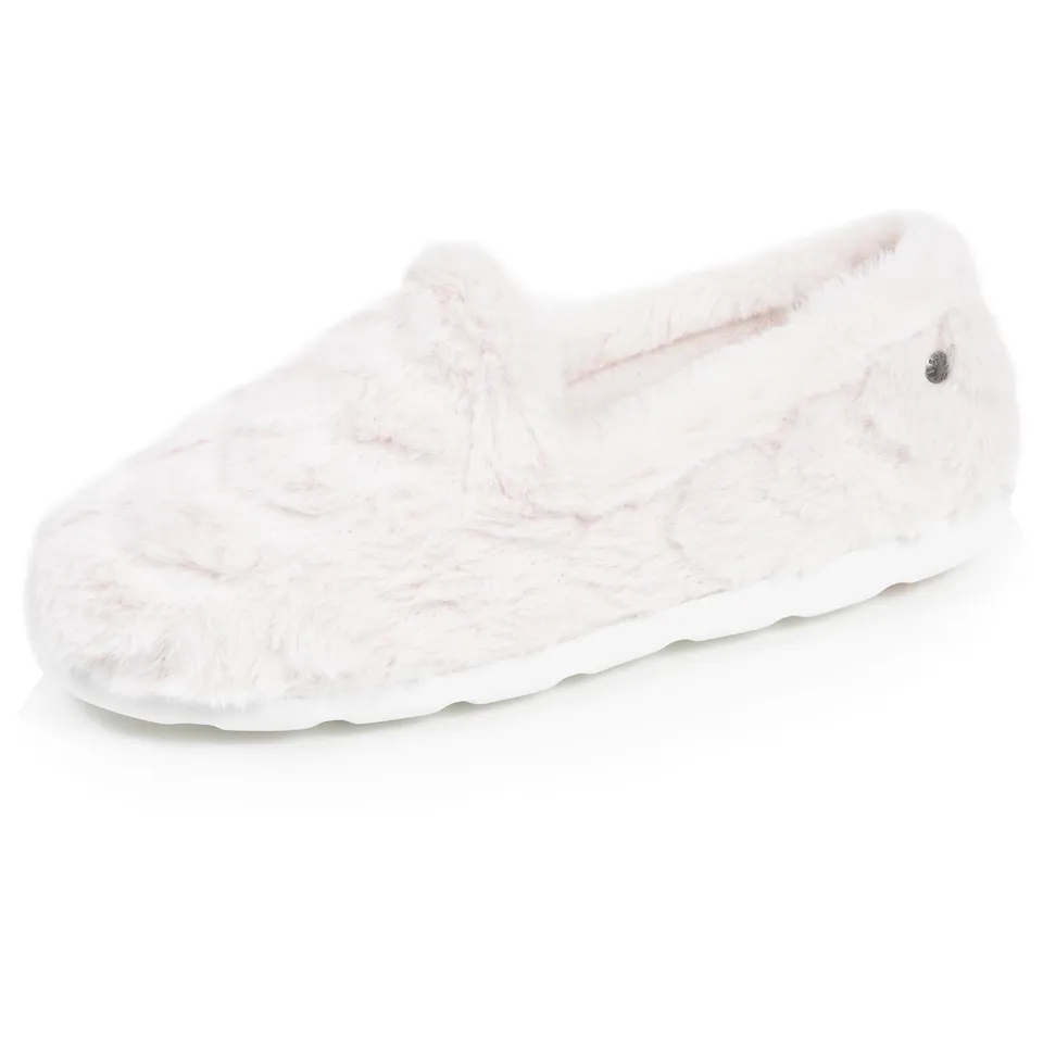isotoner-chaussons-charentaises-femme-ivoire-doux-everywear image 1