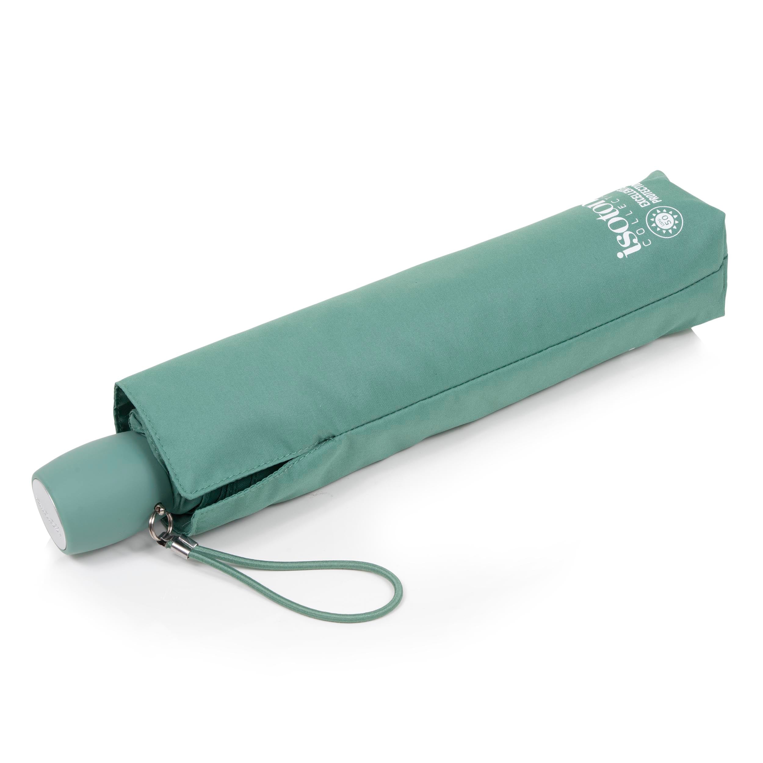 isotoner-parapluie-ombrelle-vert-pastel-upf50 image 1
