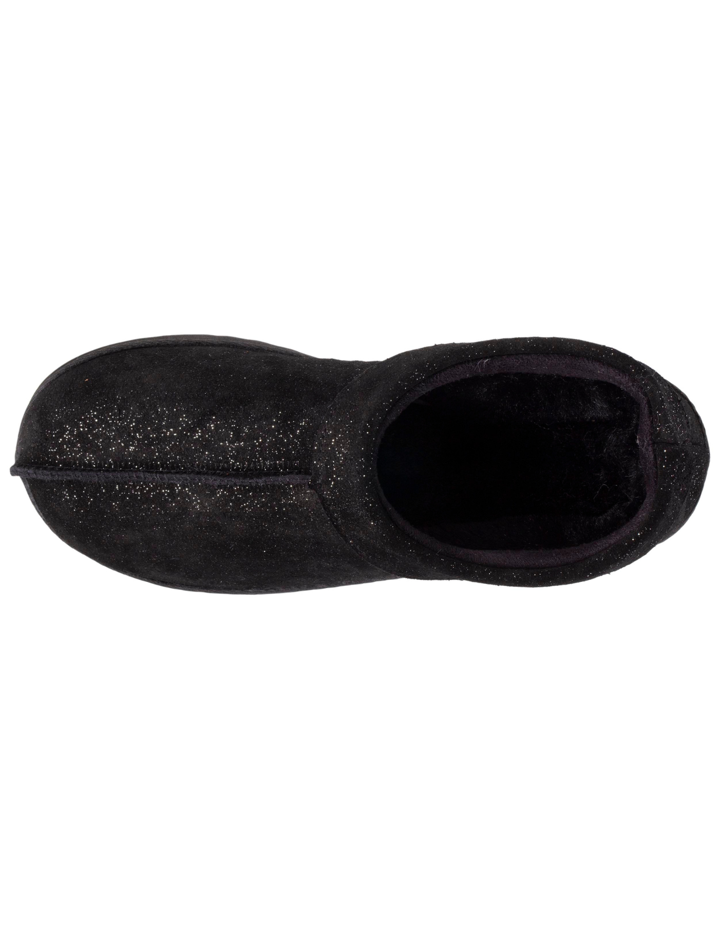 isotoner-chaussons-bottillons-cuir-femme-noir-nacr image 7