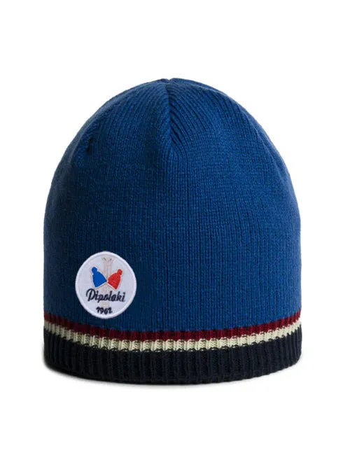 bonnet-pipolaki-grenoble-homme-vintage-noir-blanc-polaire image 1