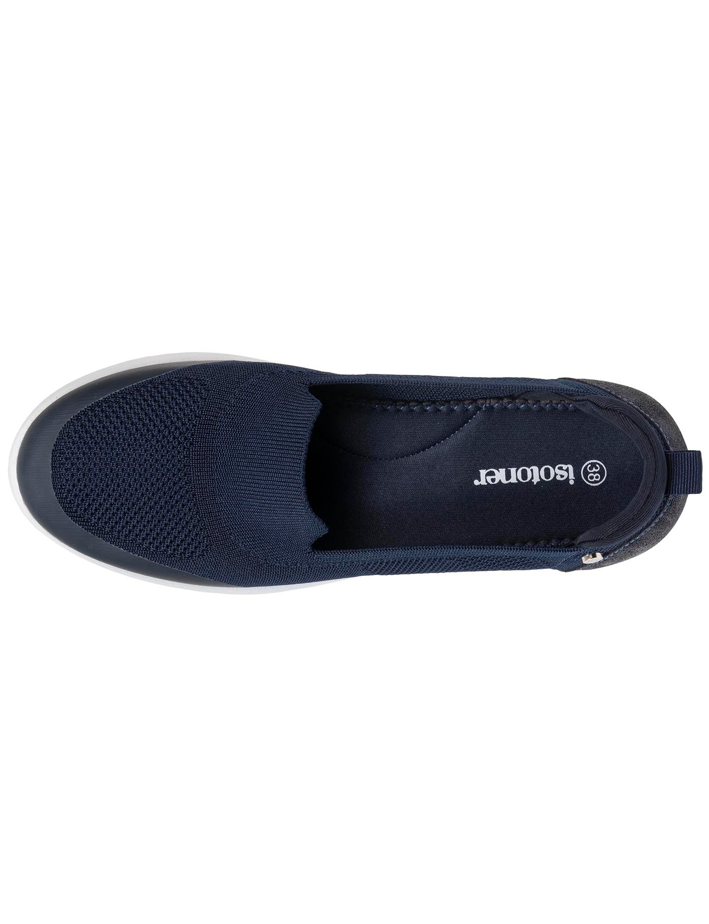 isotoner-ballerines-femme-slip-on-confort-marine image 8