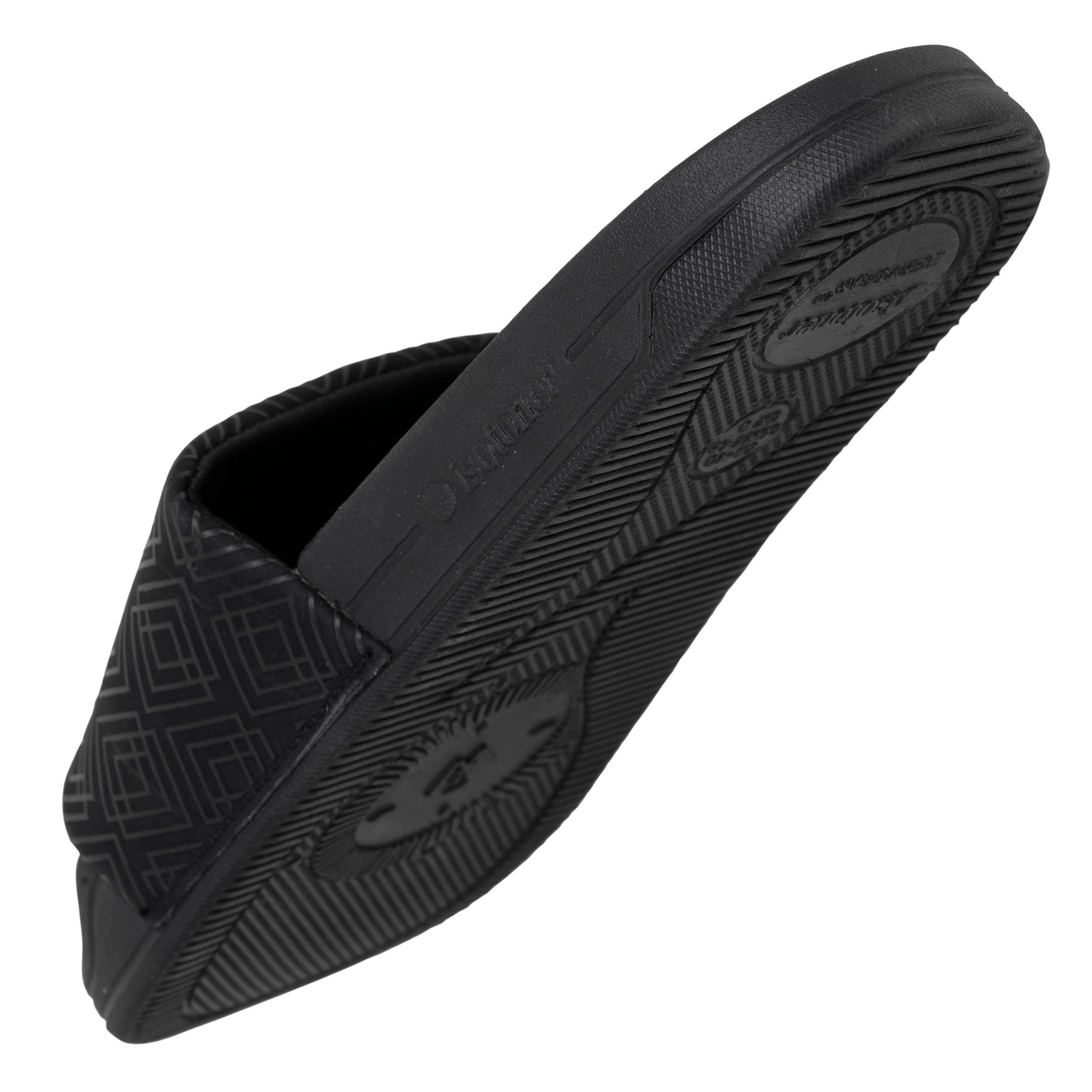 isotoner-mules-claquettes-homme-everywear-noir-logo image 5