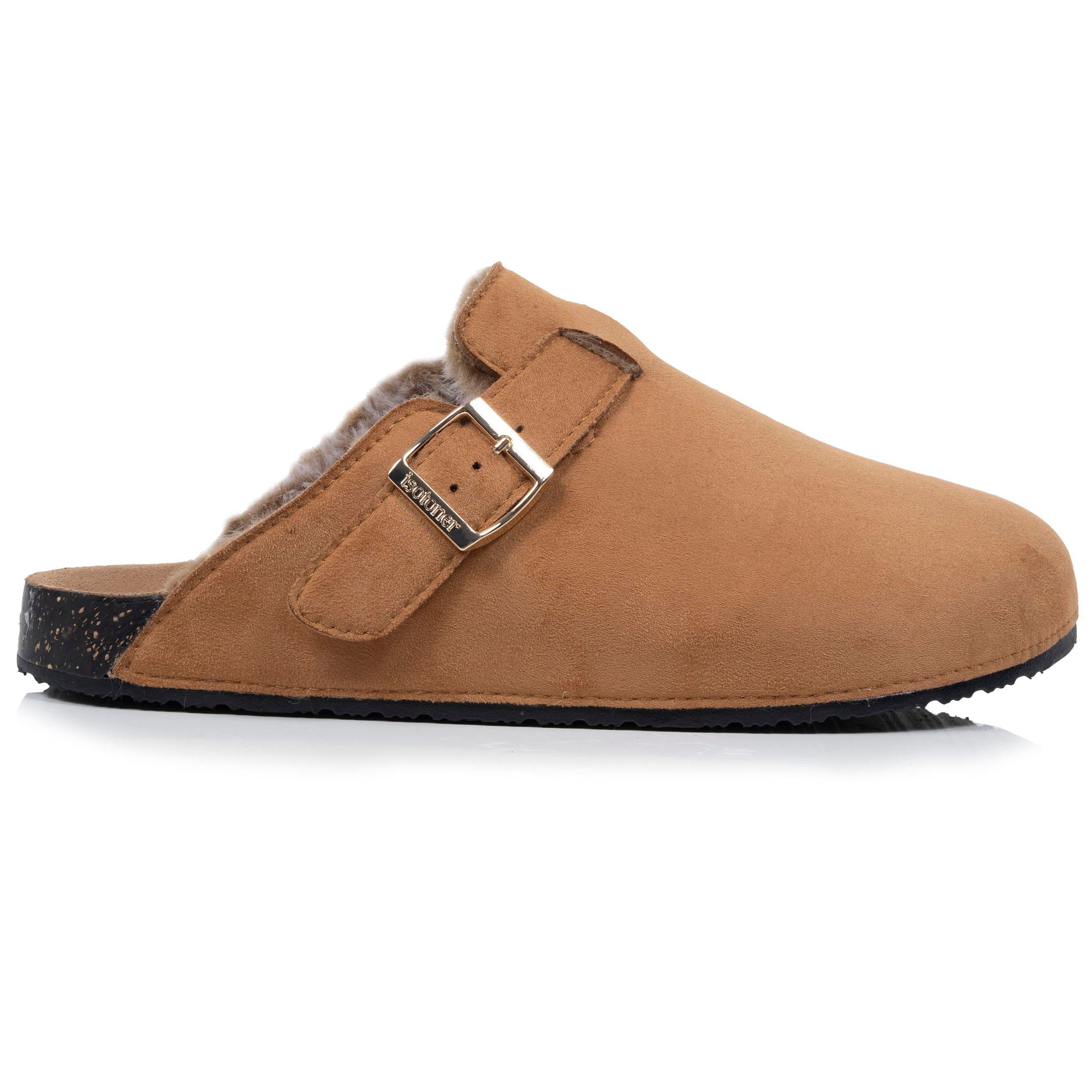 isotoner-mules-sabots-femme-camel-l-opard-everywear image 8