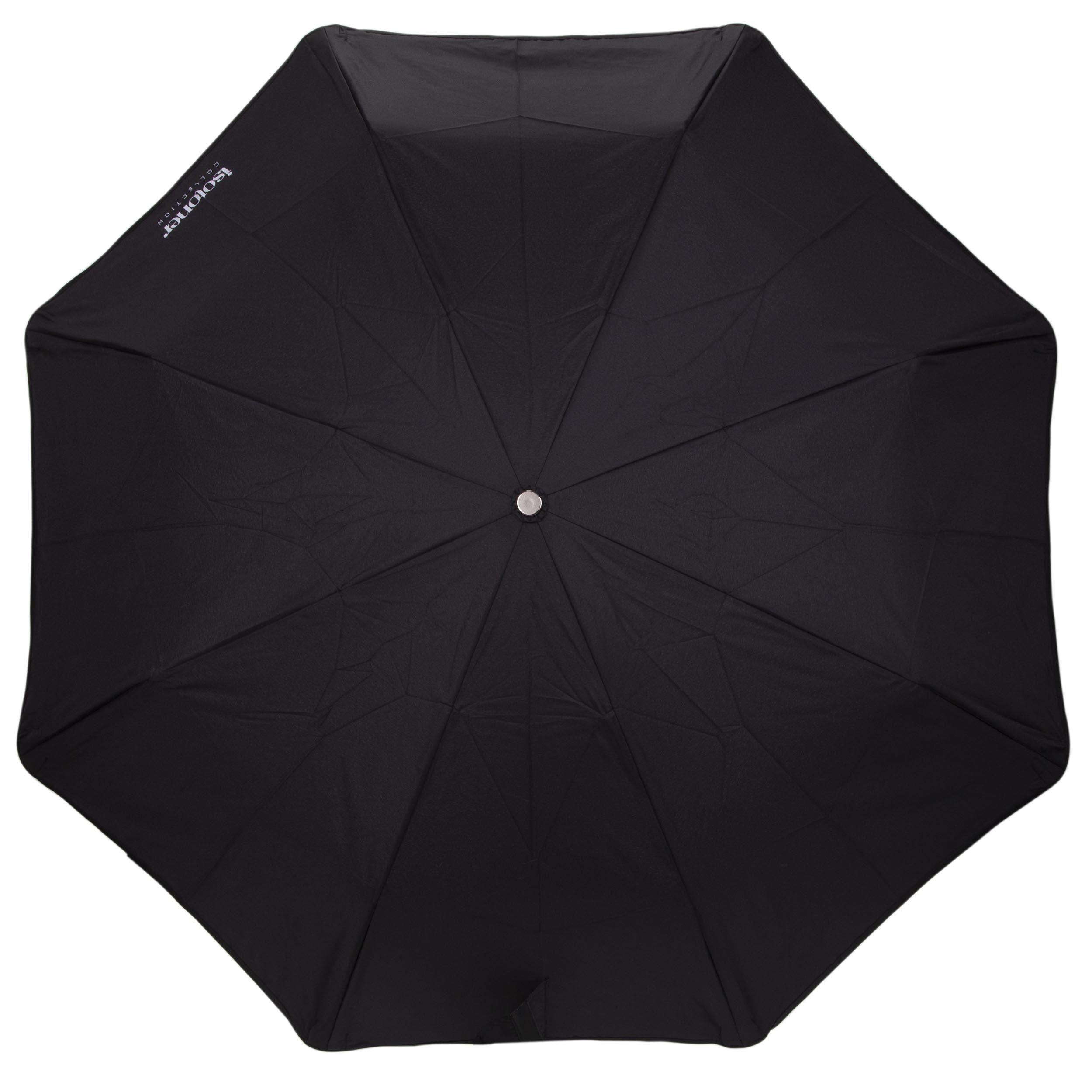 isotoner-parapluie-alpha-x-tra-solide-noir-liser image 3