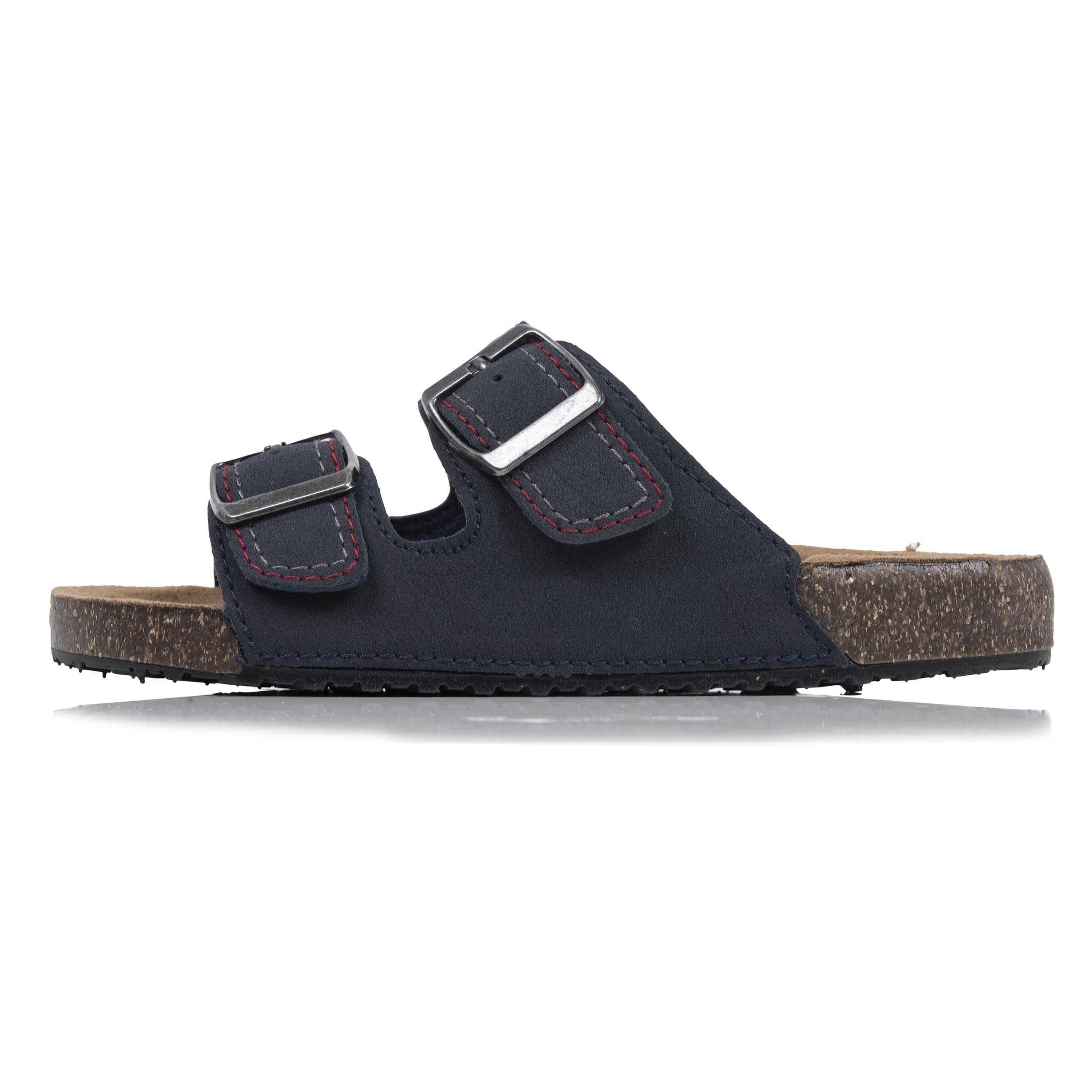 isotoner-mules-sandales-enfant-double-bride-marine image 3