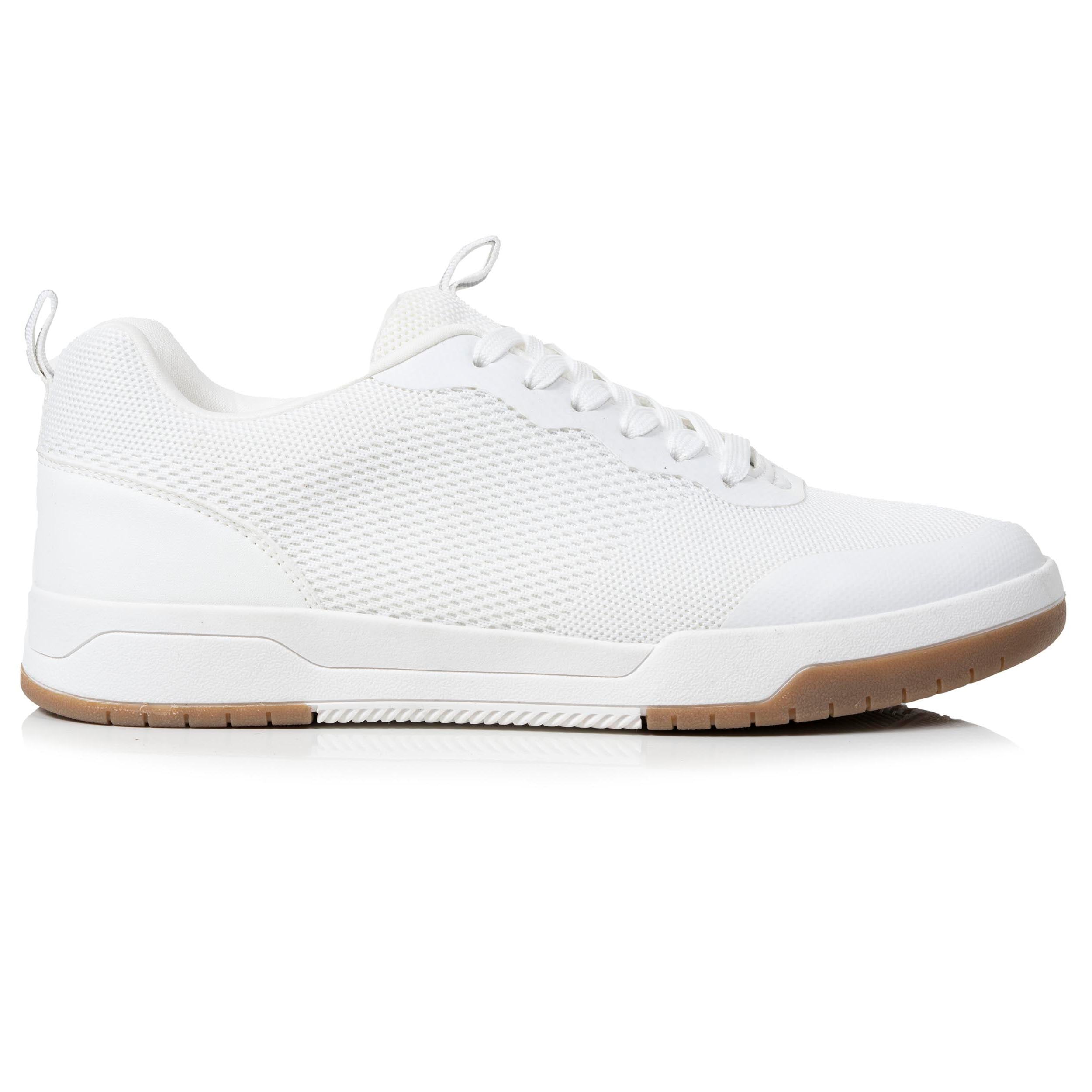 isotoner-baskets-homme-lacets-blanc image 8