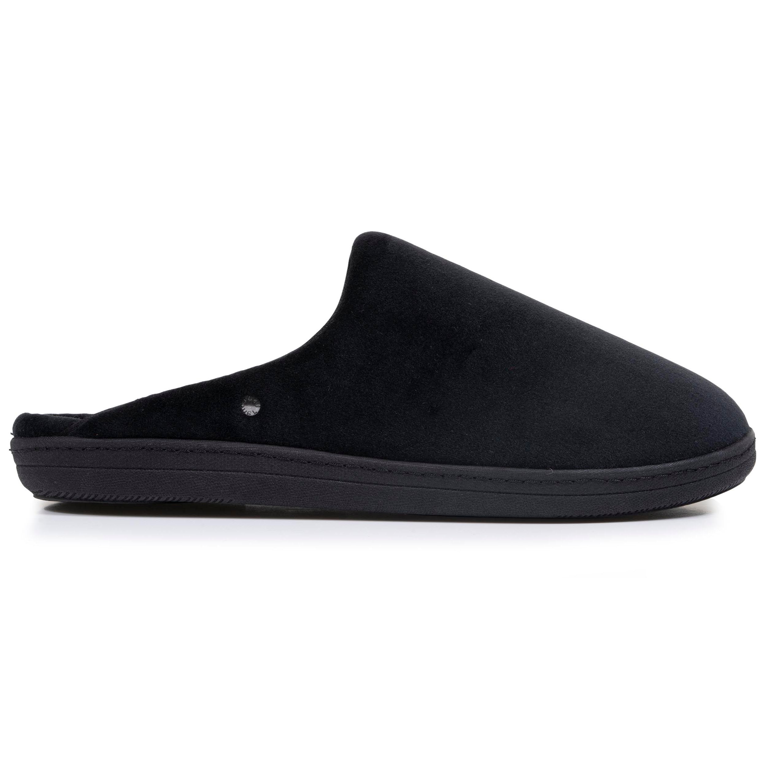 isotoner-everywear-chaussons-mules-femme-noir-rayures-m-moire image 8