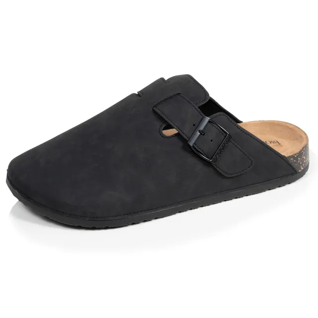 isotoner-sabots-homme-confort-noir-everywear image 1