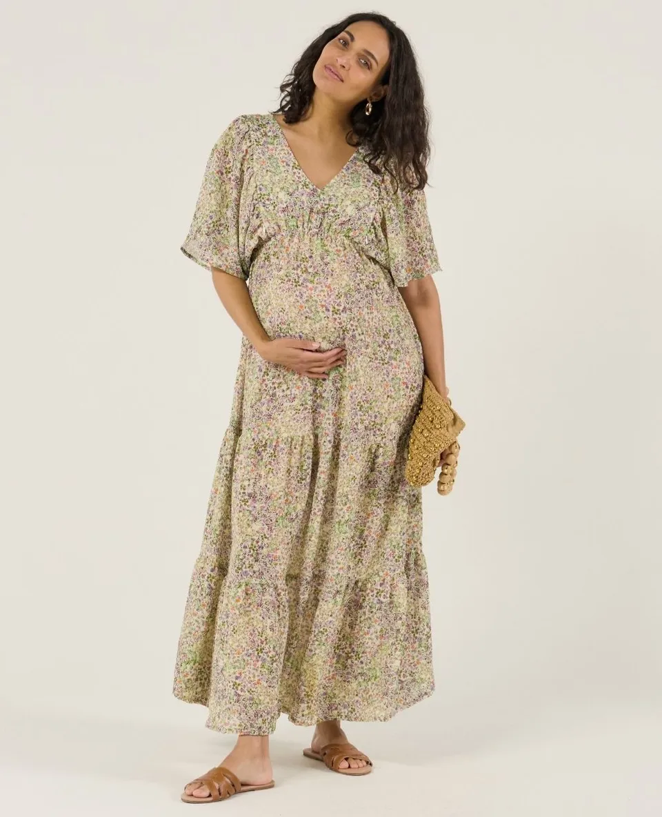 cache-c-ur-robe-d-allaitement-juliette-maxi-multicolore image 1