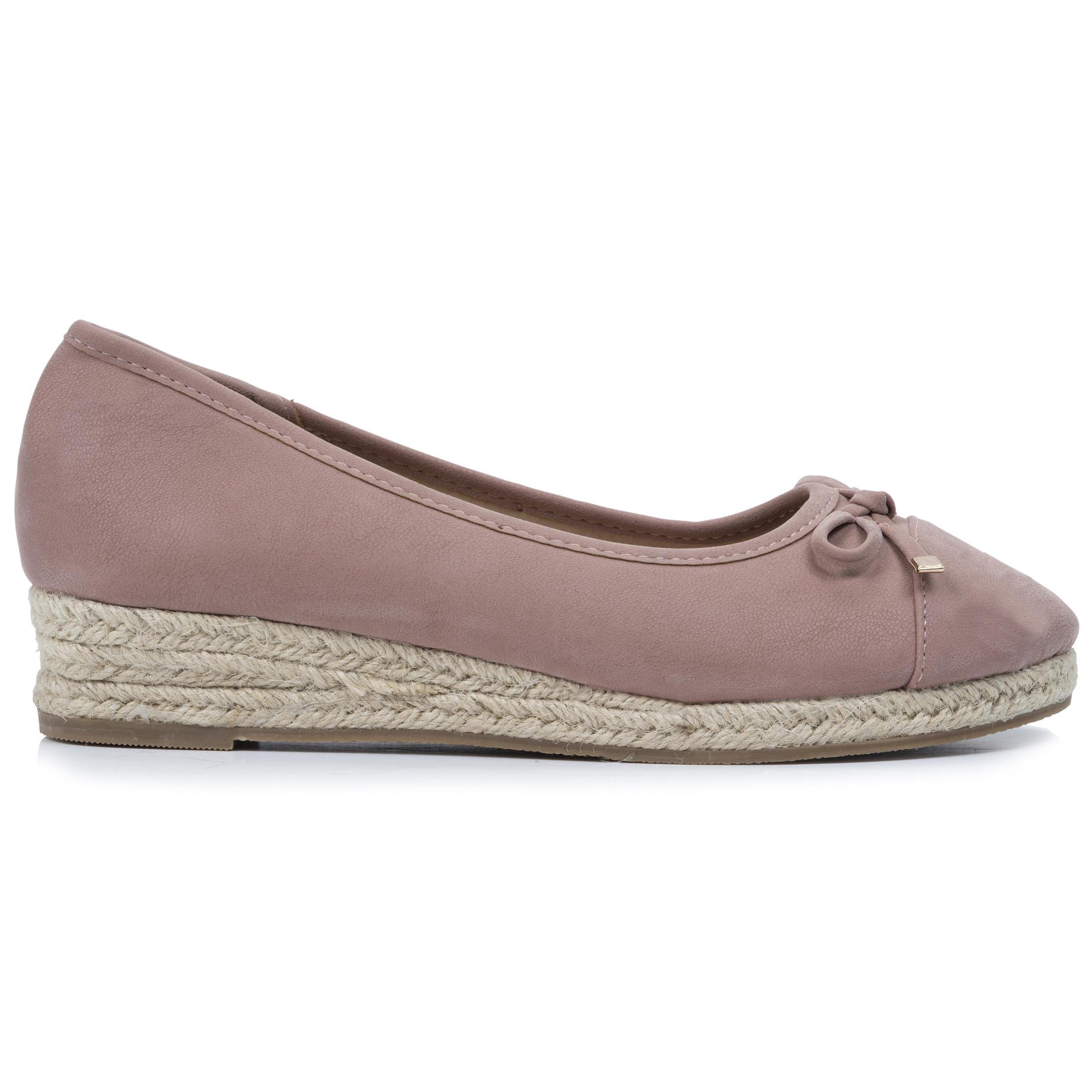 isotoner-ballerines-femme-corde-compens-rose-poudr image 8