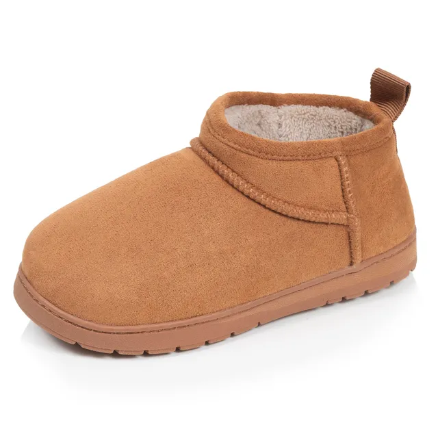 isotoner-chaussons-bottillons-enfant-camel-mixte image 1