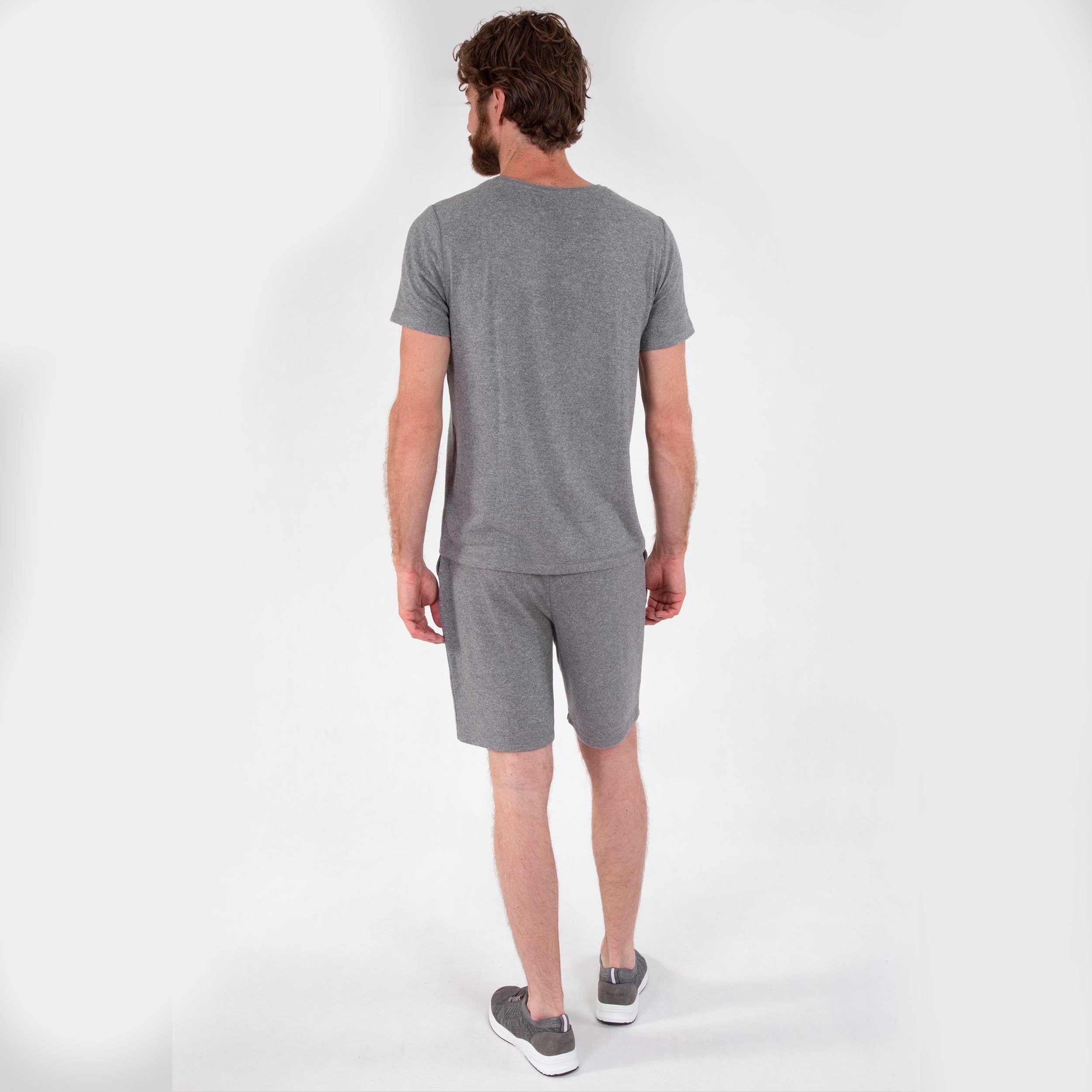 isotoner-short-homme-gris image 3
