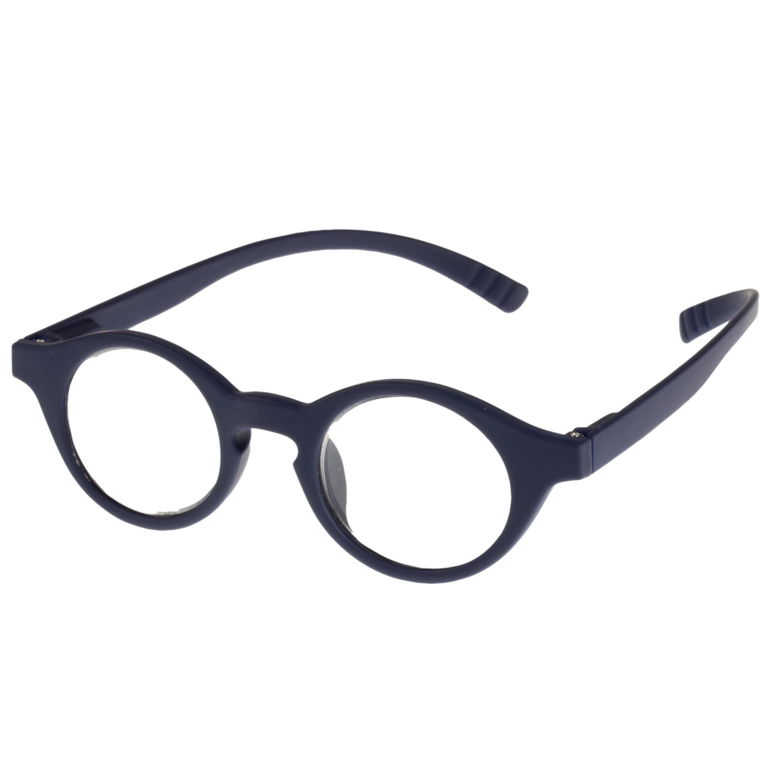 isotoner-loupes-de-lecture-mixtes-rondes-bleu-nuit image 2