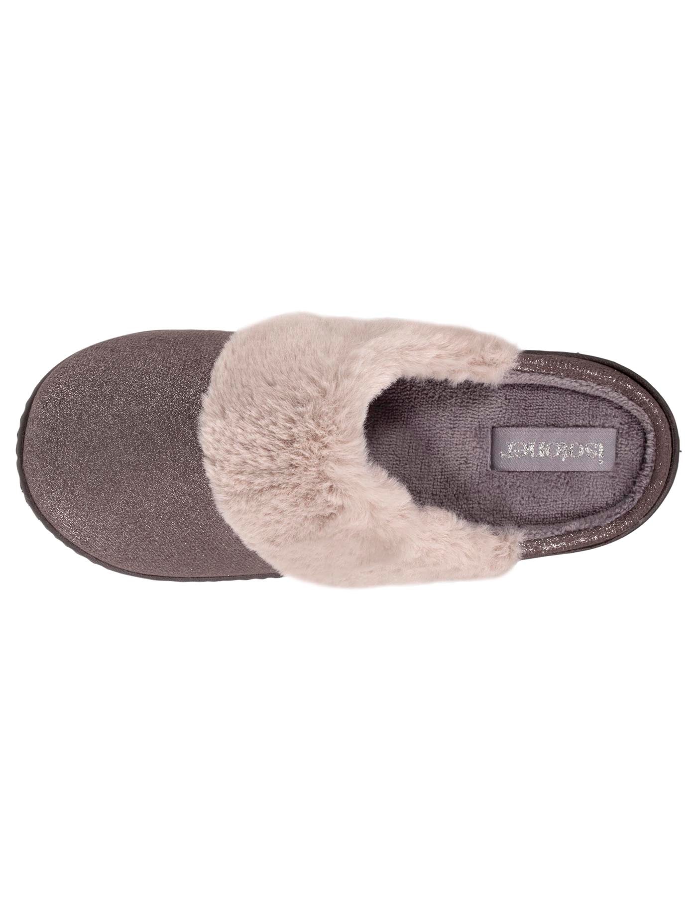 isotoner-chaussons-mules-junior-gris-iris image 7
