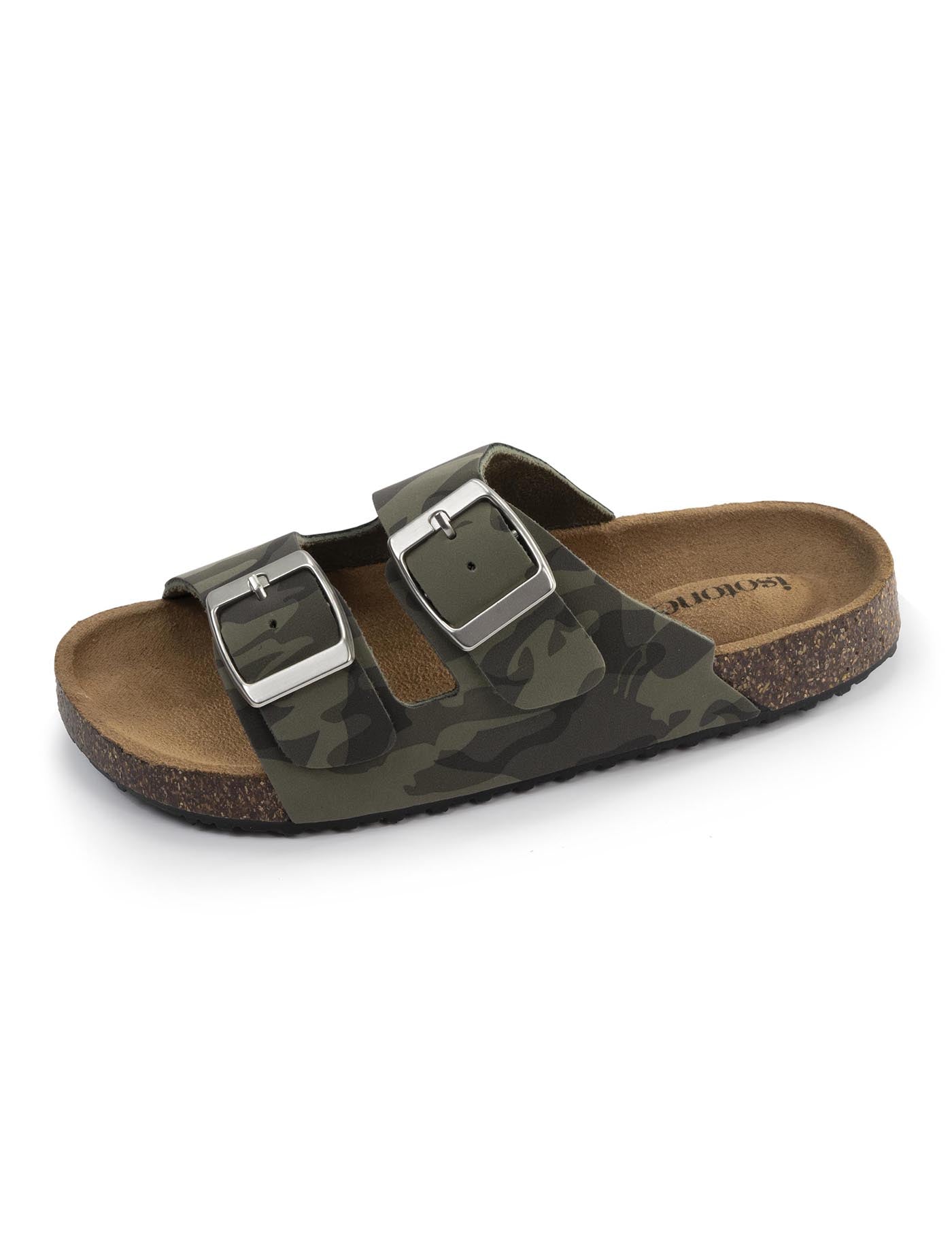isotoner-mules-sandales-enfant-double-bride-camo image 6