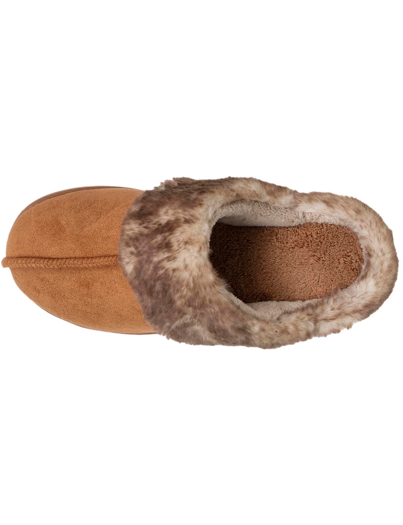 isotoner-chaussons-mules-femme-camel image 7