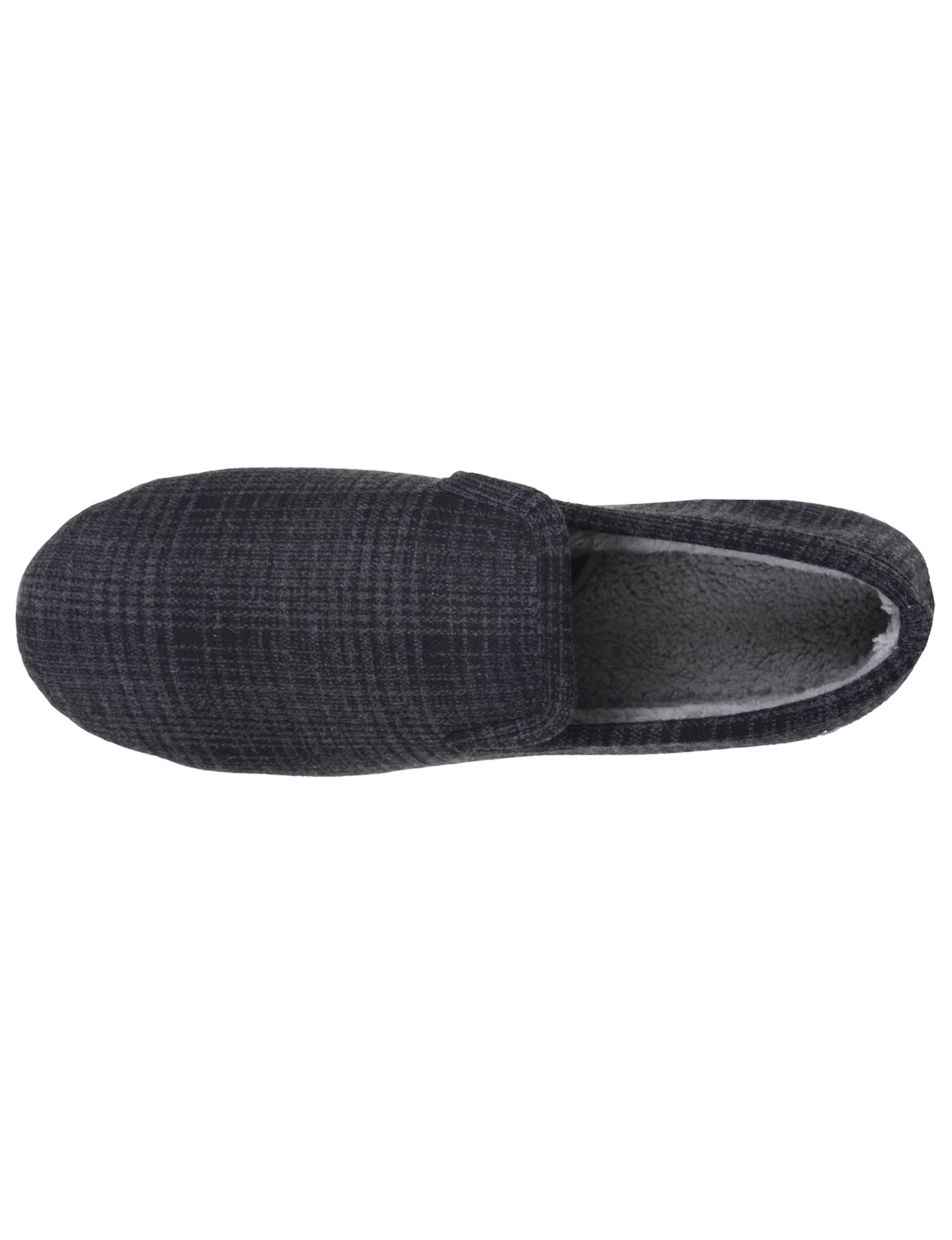 isotoner-chaussons-charentaises-homme-tartan-noir image 7