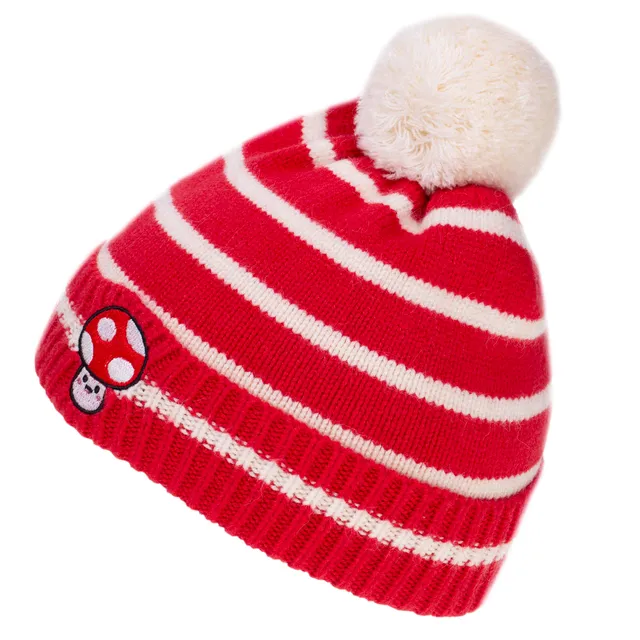 isotoner-bonnet-enfant-2-4-ans-champignon-rouge image 1