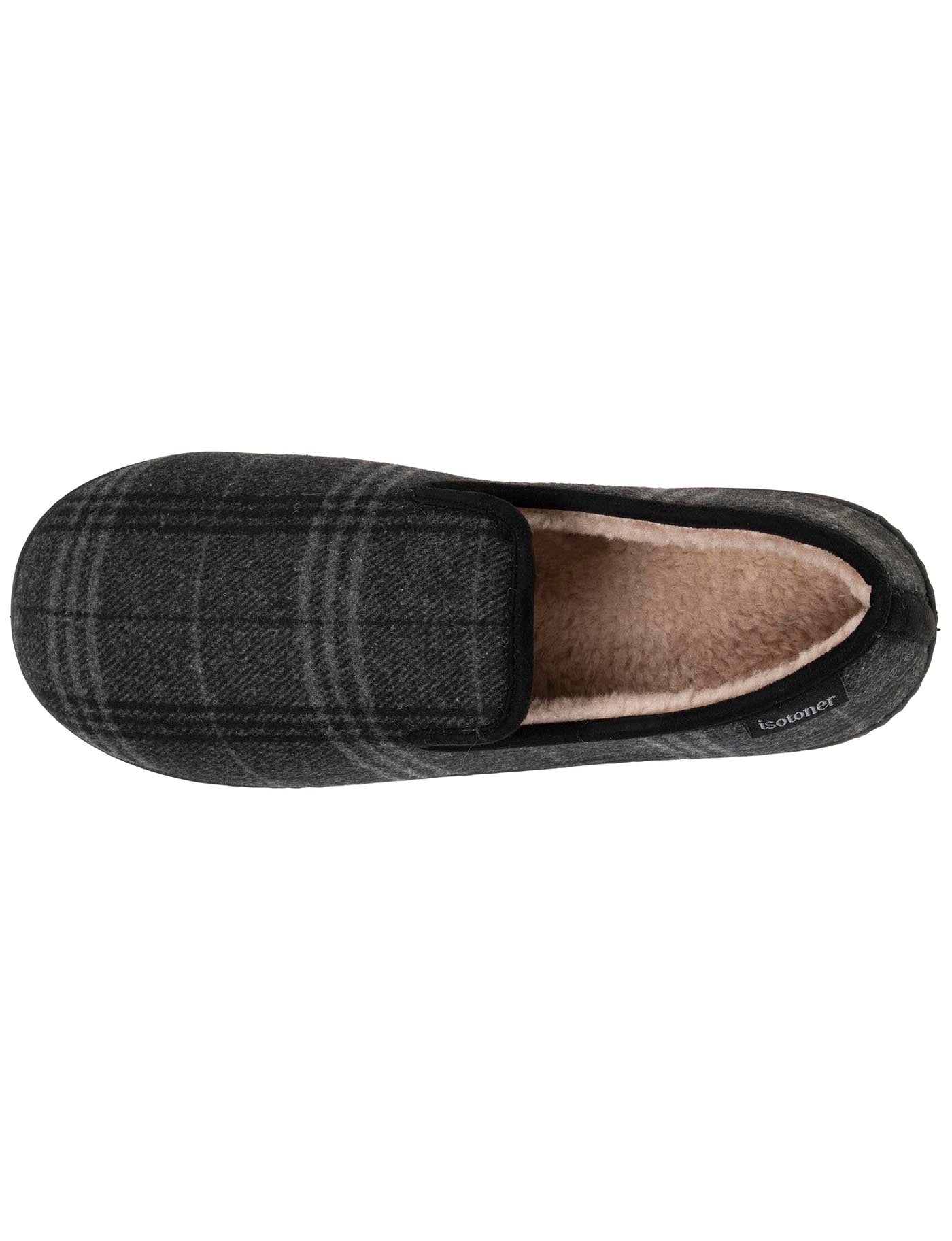isotoner-chaussons-charentaises-homme-tartan-gris image 7