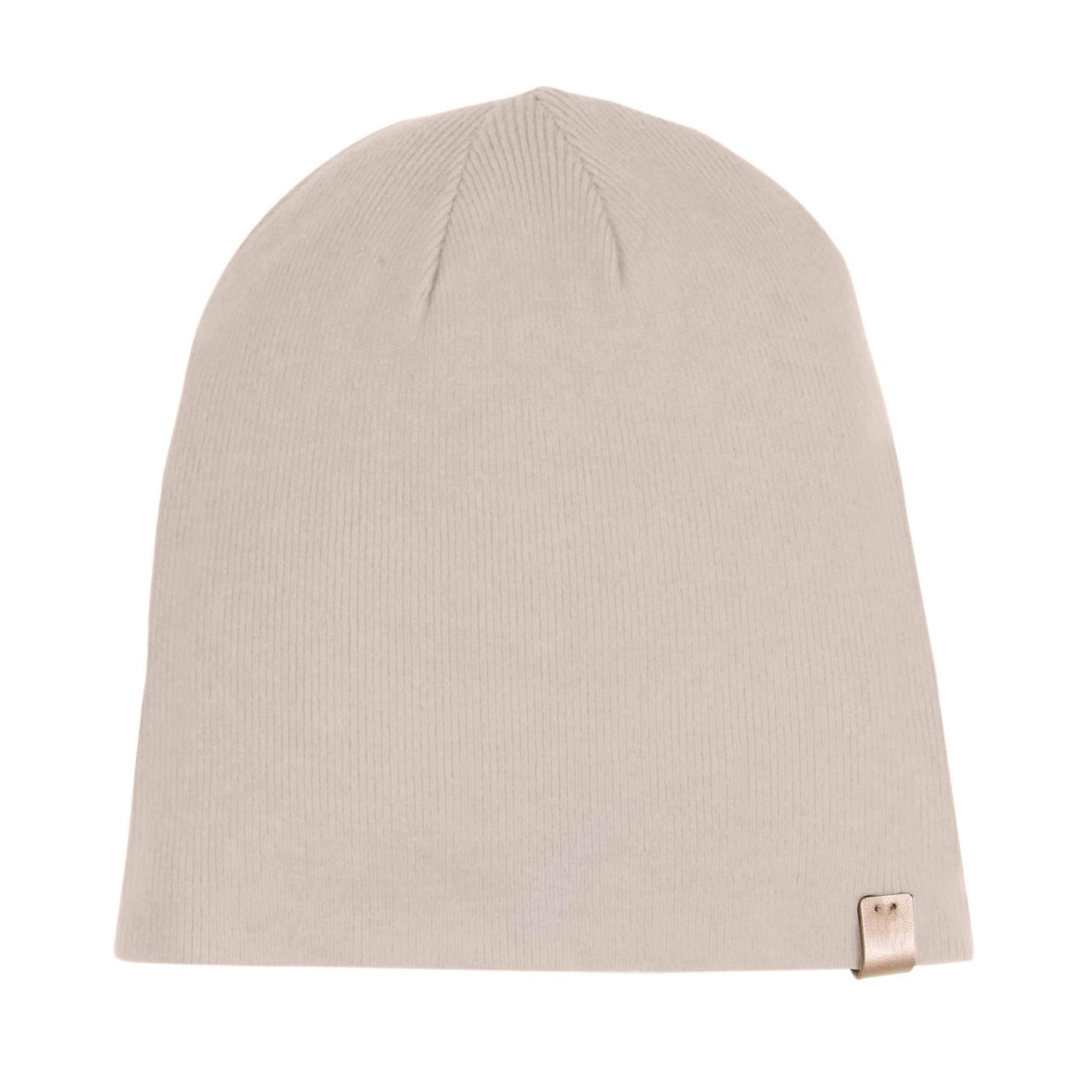 isotoner-bonnet-femme-ultra-doux-beige-cr-me-maille-soft-touch image 4