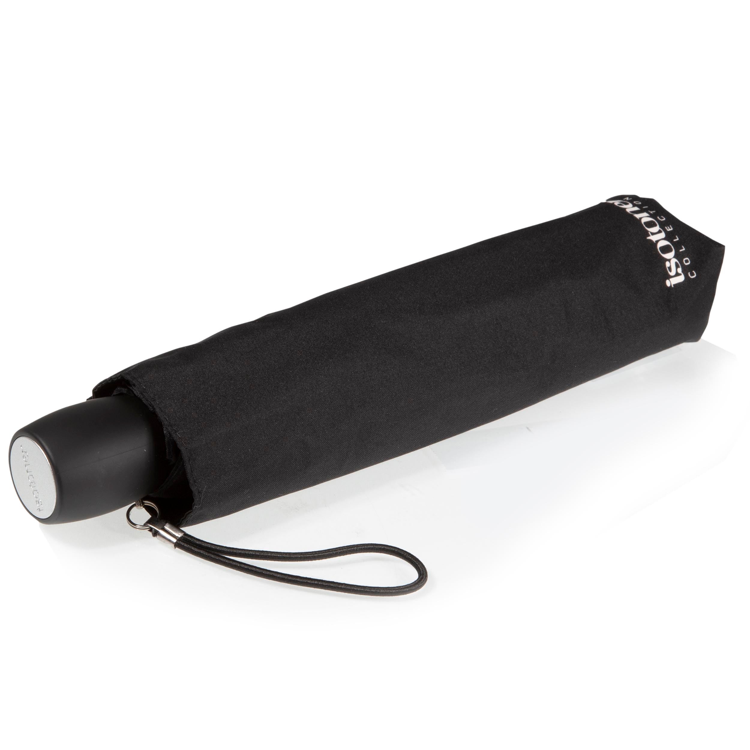isotoner-parapluie-ombrelle-slim-noir-upf50-190g image 1