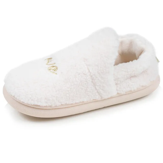 isotoner-bloup-slippers-femme-ivoire image 1