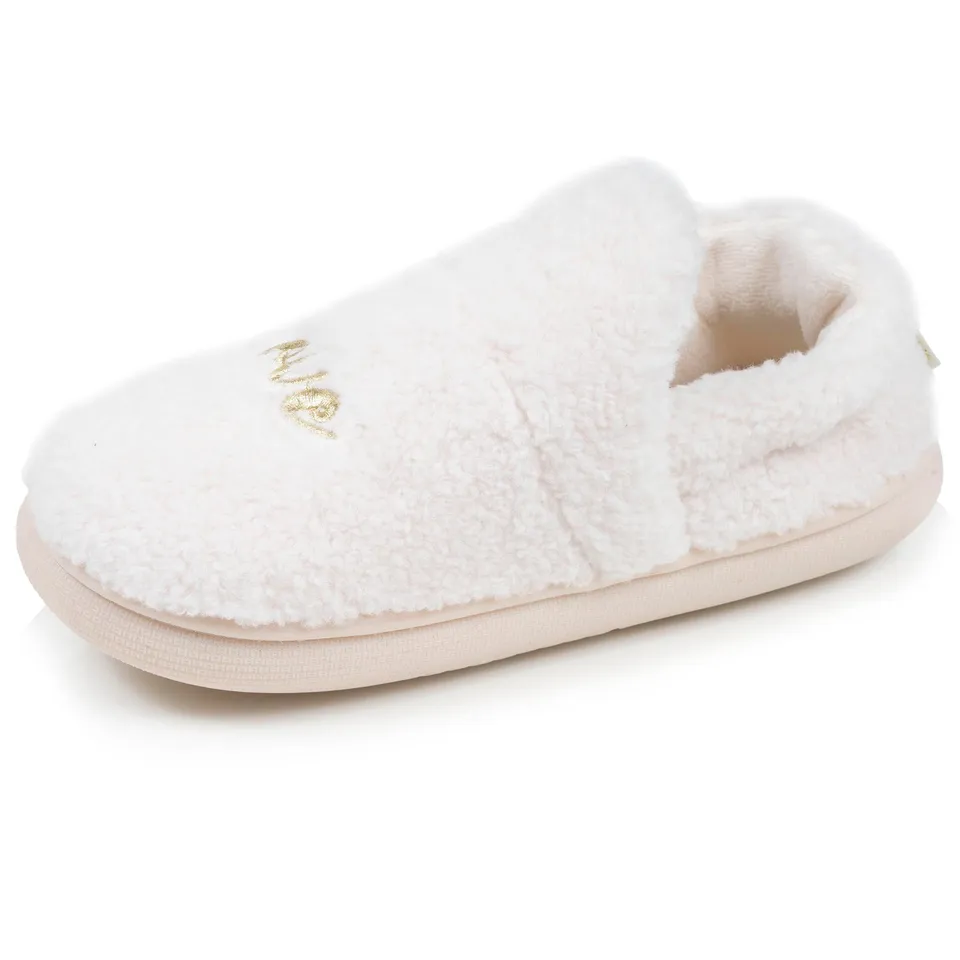 isotoner-bloup-slippers-femme-ivoire image 1