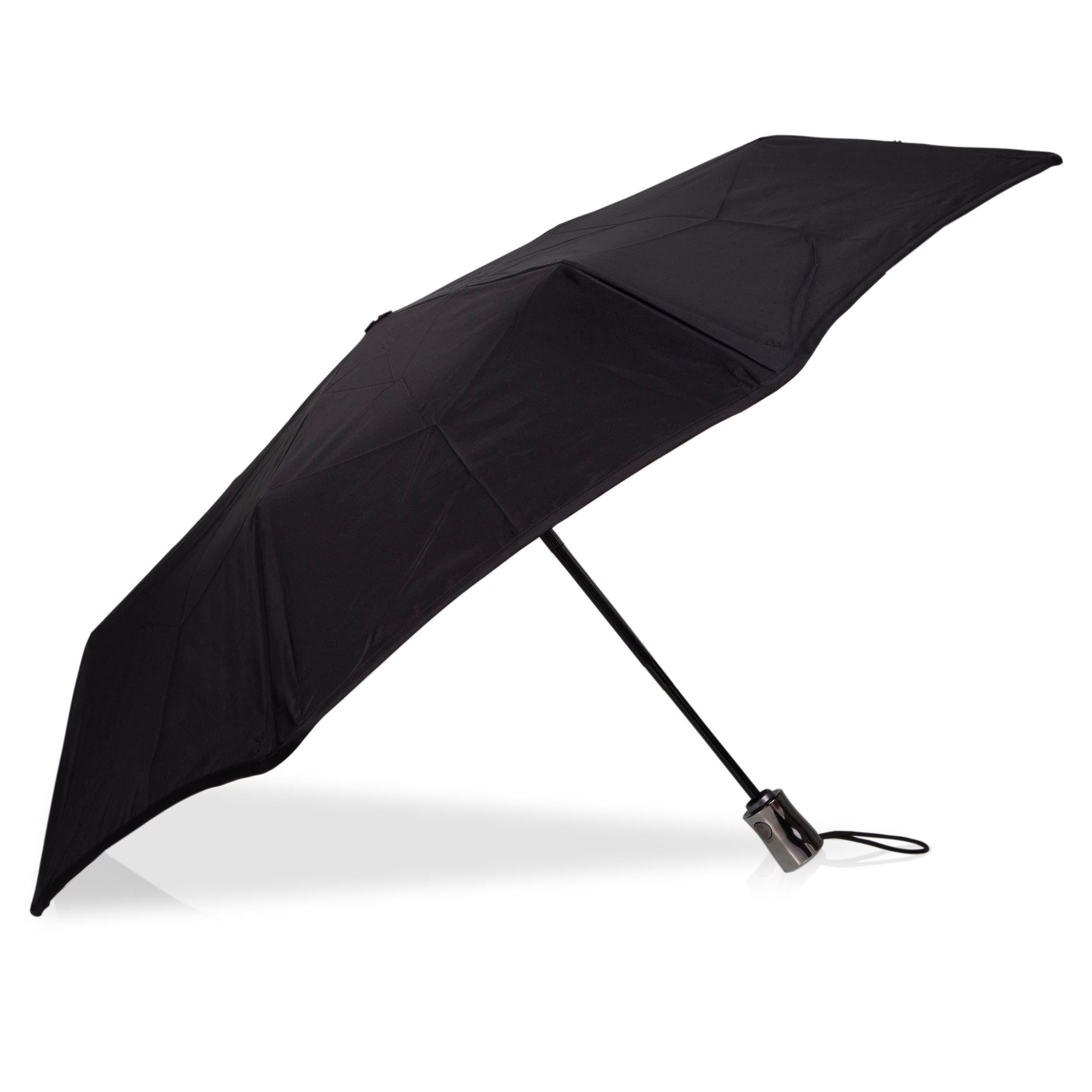 isotoner-parapluie-alpha-x-tra-solide-noir-liser image 2