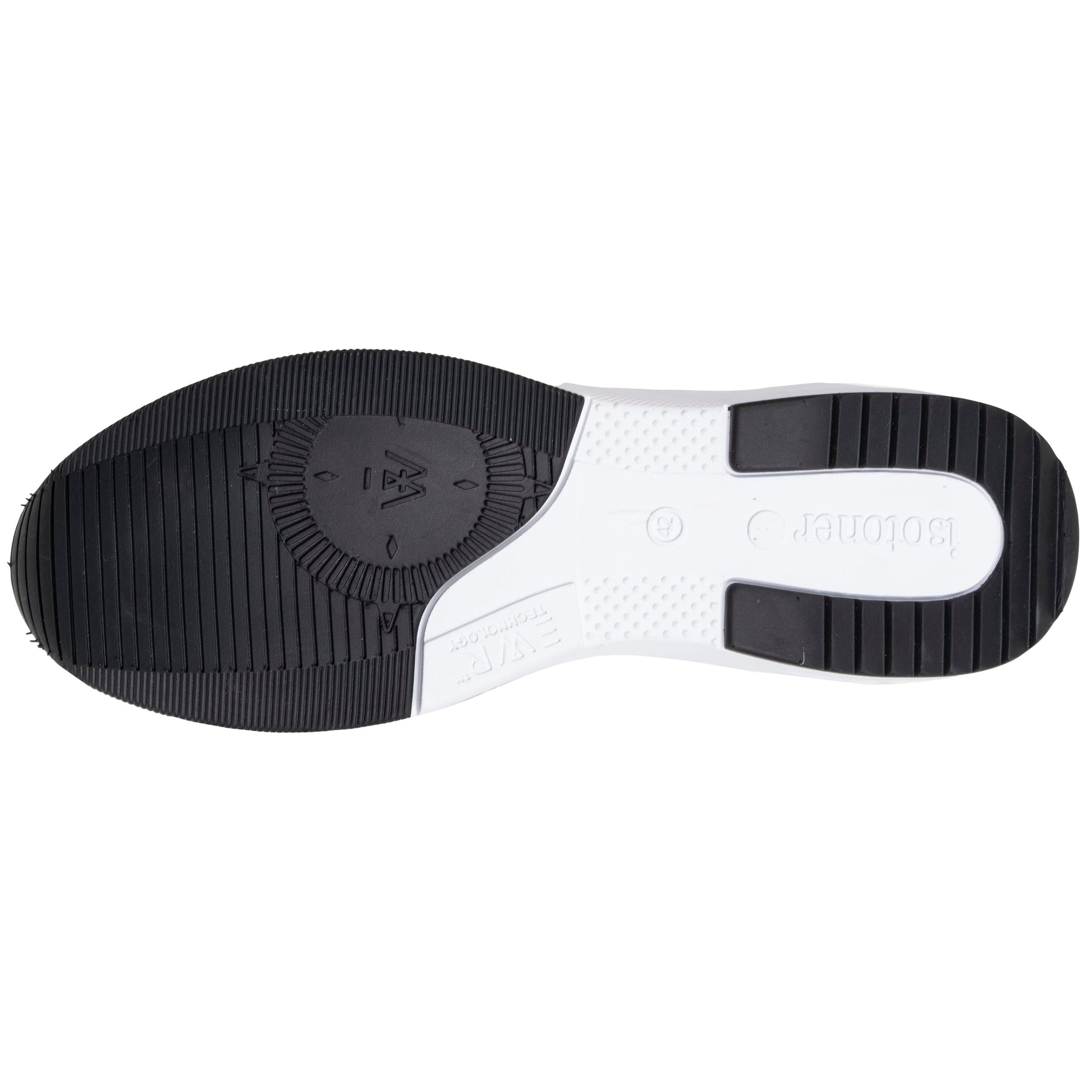 isotoner-basket-confort-homme-slip-on-blanc-lacets image 4