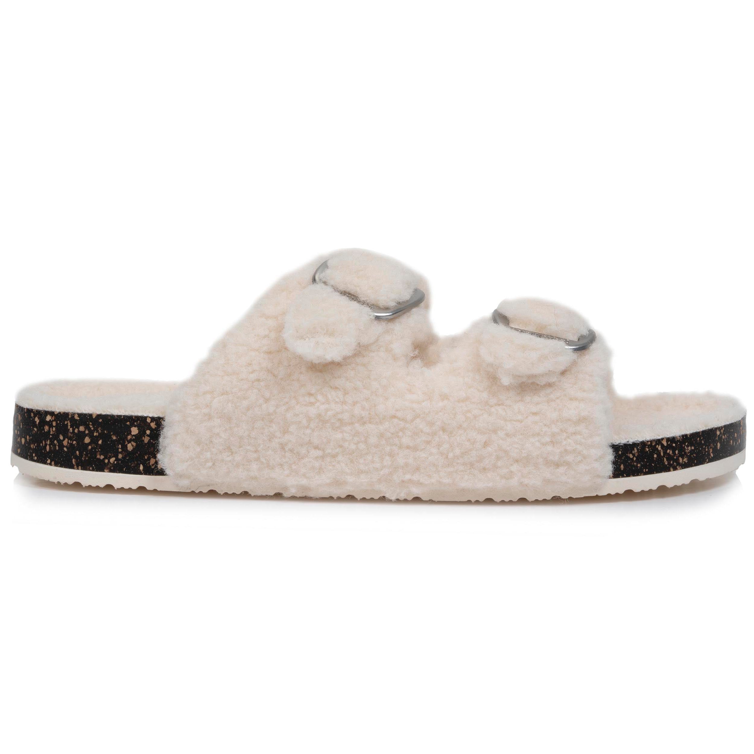 isotoner-chaussons-sandales-femme-ivoire-xtra-flex image 8