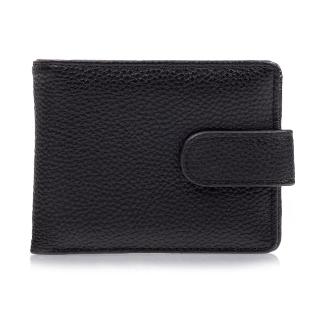 isotoner-portefeuille-homme-rabat-avec-patte-noir image 1