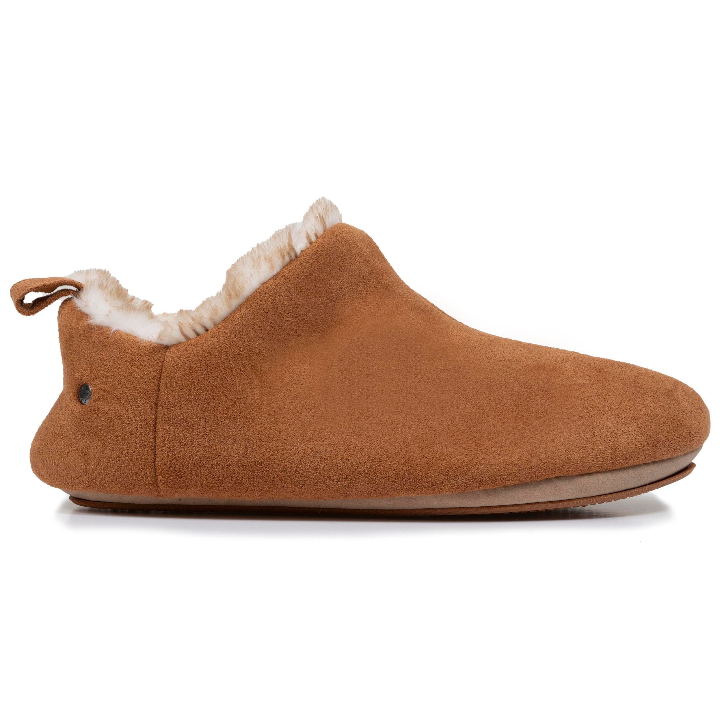 isotoner-chaussons-bottillons-bas-femme-camel image 8