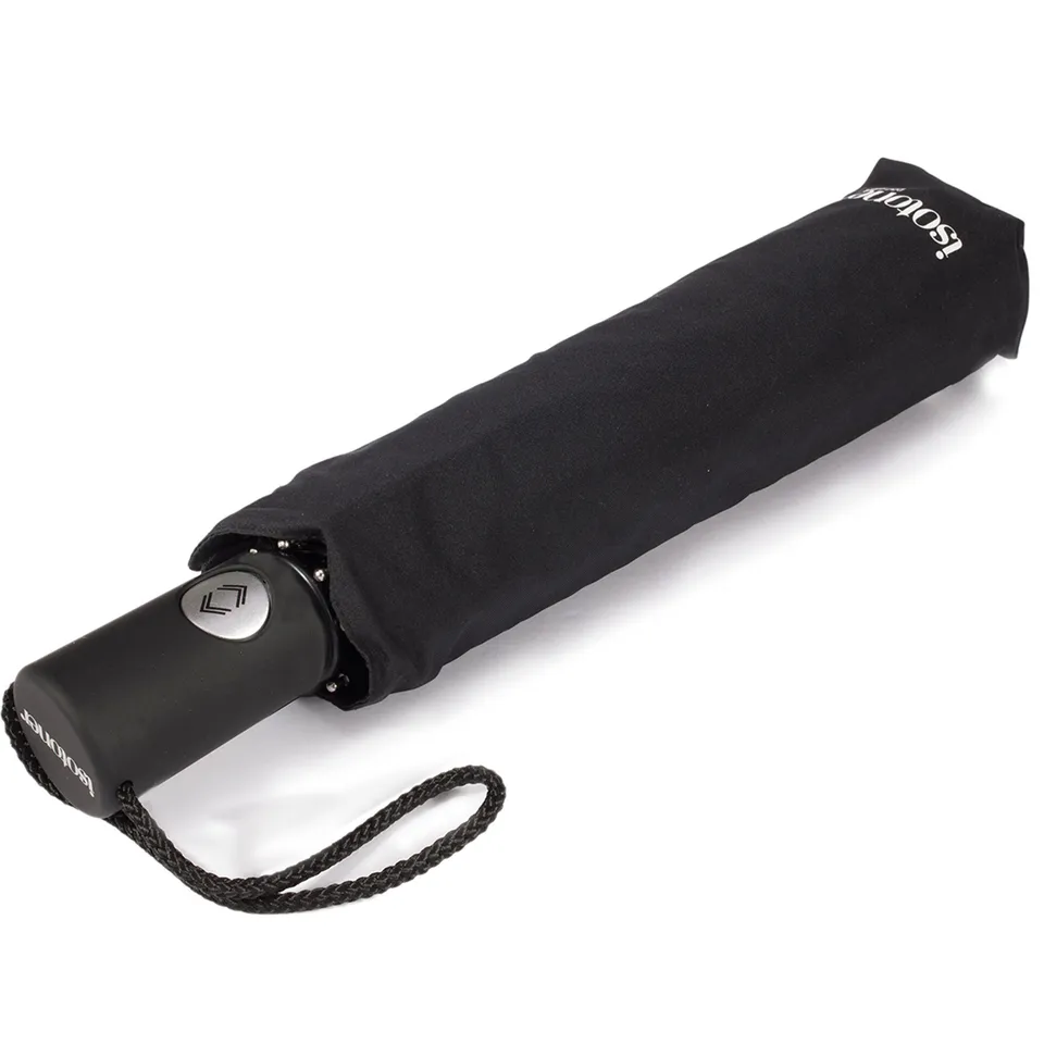 isotoner-parapluie-auto-noir-ultra-d-perlant image 1