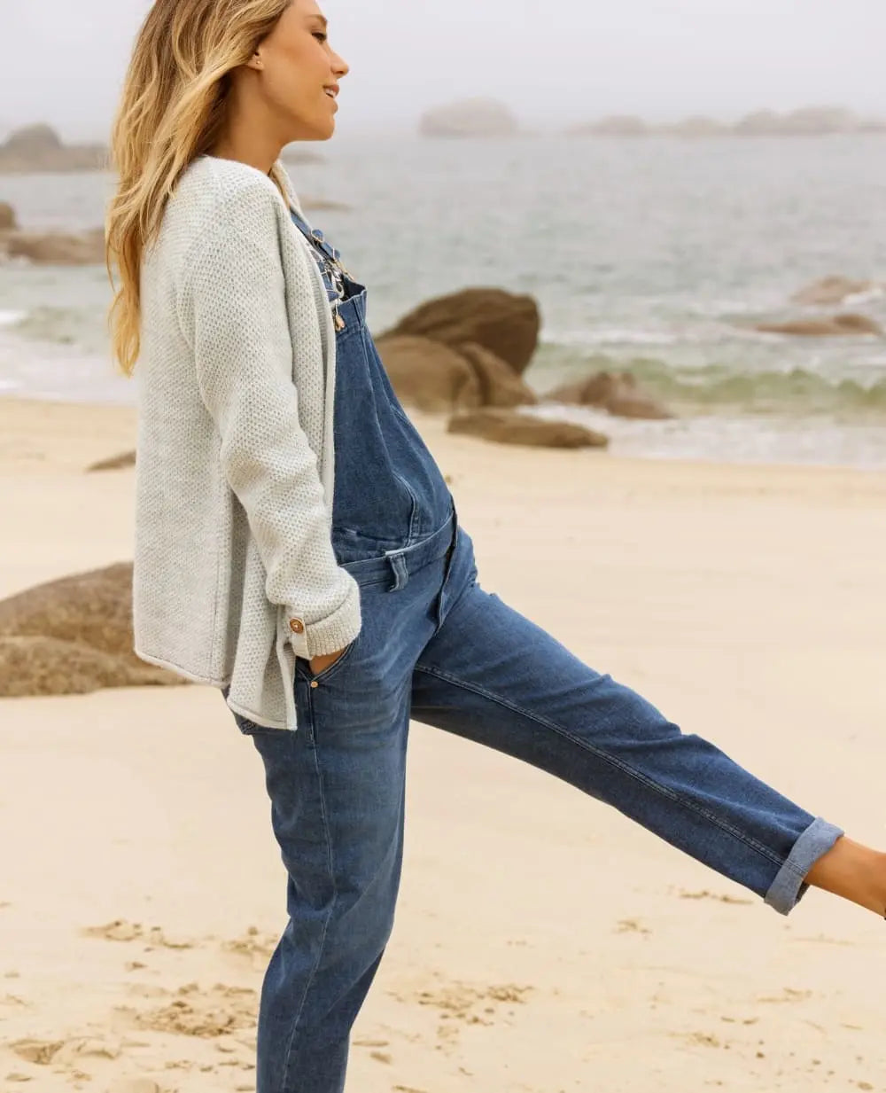 cache-c-ur-salopette-2-en-1-carrie-jean-grossesse-mid-blue-used image 4