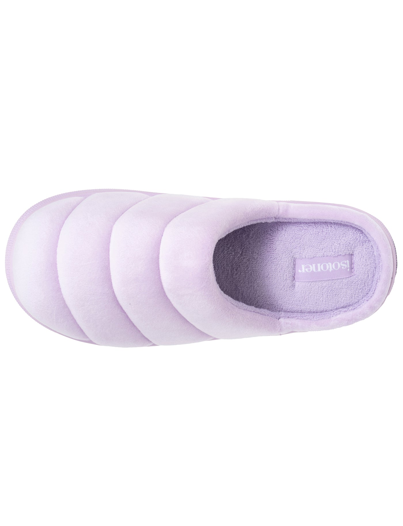 isotoner-chaussons-mules-femme-bloup-lilas image 7