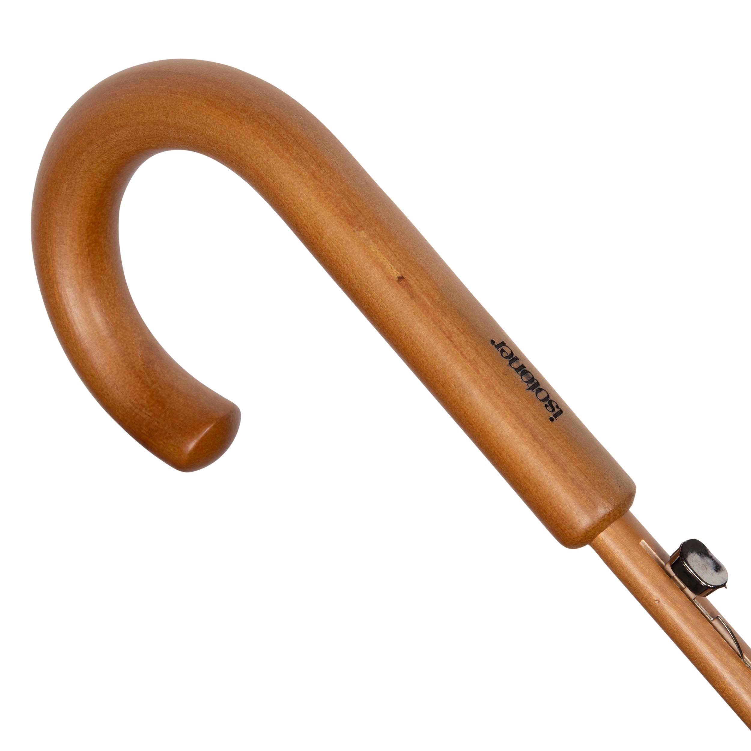 isotoner-parapluie-canne-d-perlant-noir-deluxe image 5
