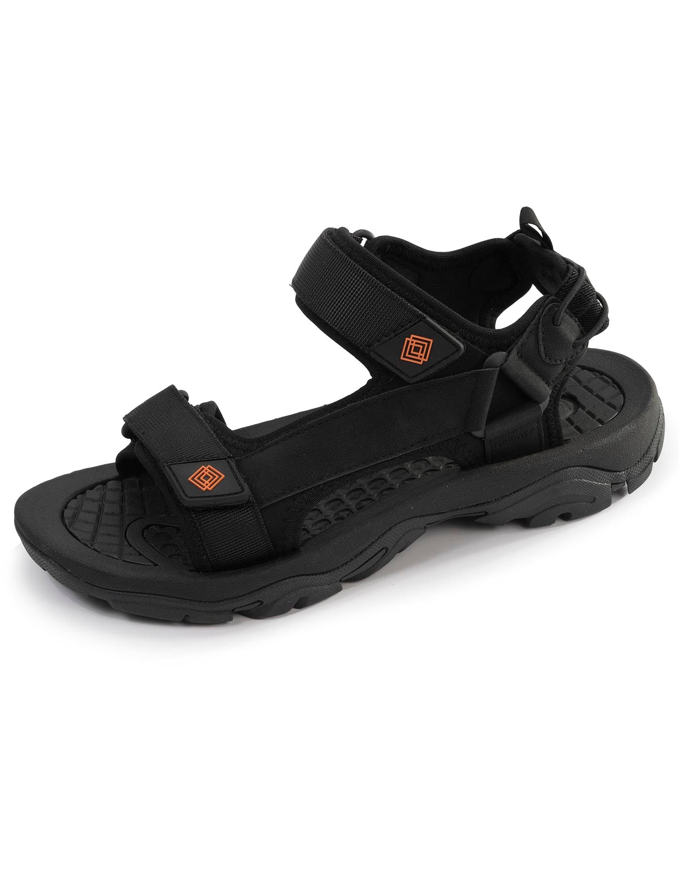 isotoner-sandales-homme-sport-noir-everywear image 6