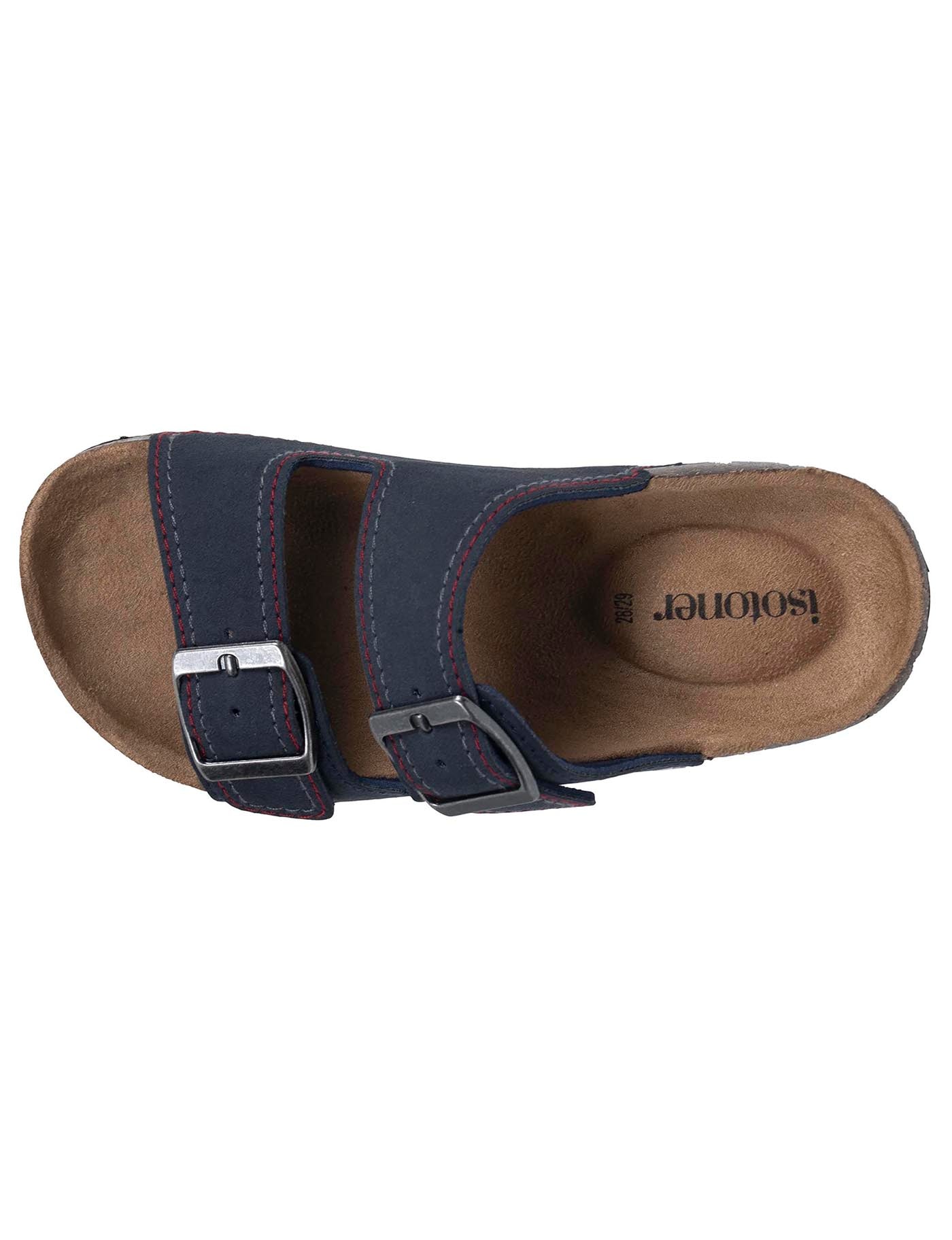isotoner-mules-sandales-enfant-double-bride-marine image 7
