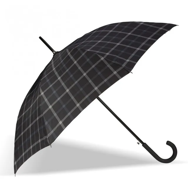 isotoner-parapluie-canne-auto-carreaux-d-perlant image 1
