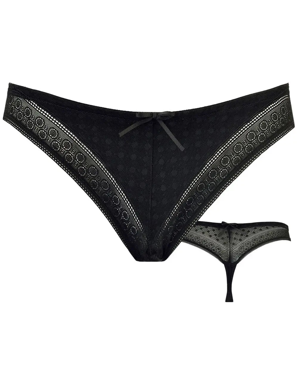 cache-c-ur-tanga-de-grossesse-mosaic-noir image 1