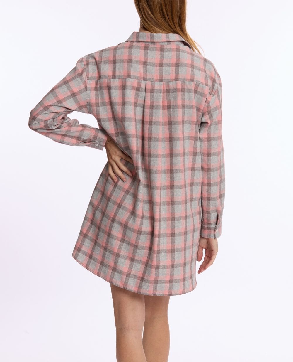 cache-c-ur-chemise-de-nuit-grossesse-allaitement-teddy-gris image 4