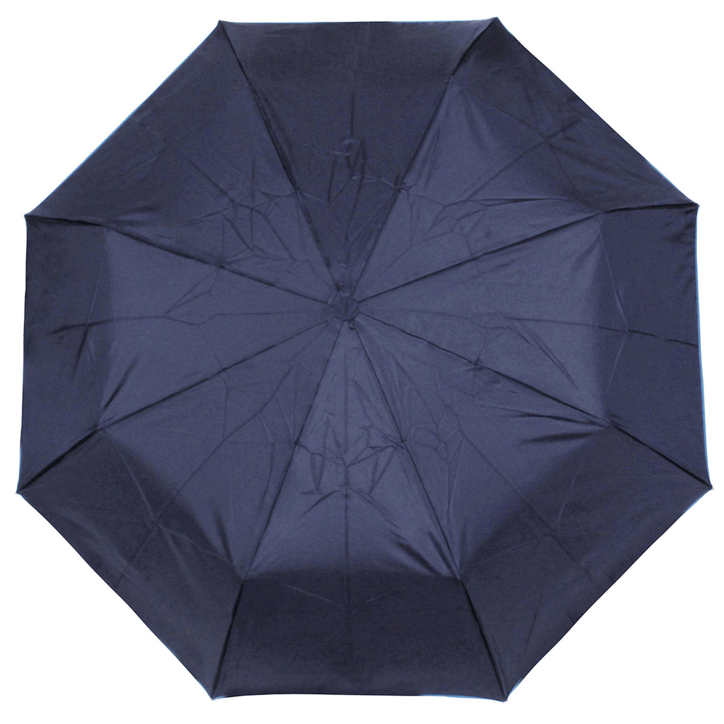 isotoner-parapluie-mini-slim-marine-parapluie-pliant image 3